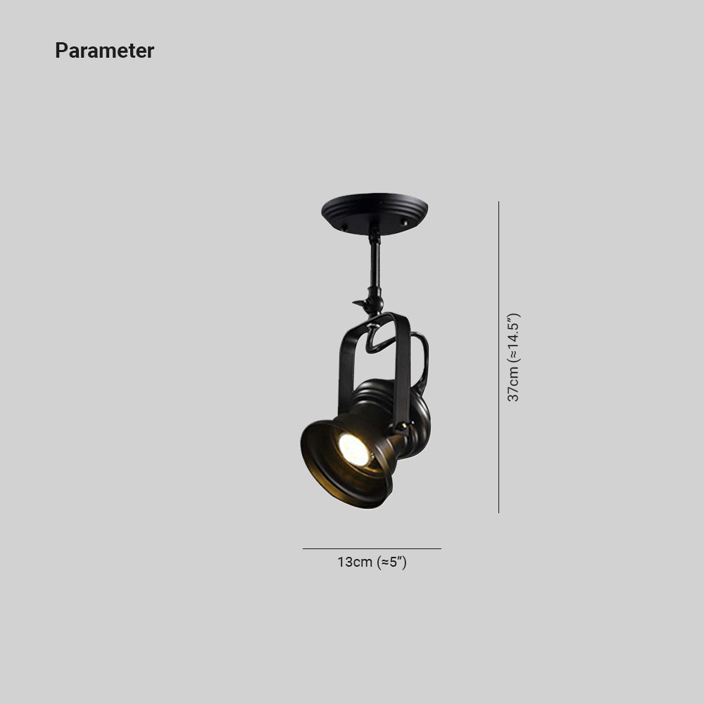 Silva Plafonnier Industriel, L 37CM