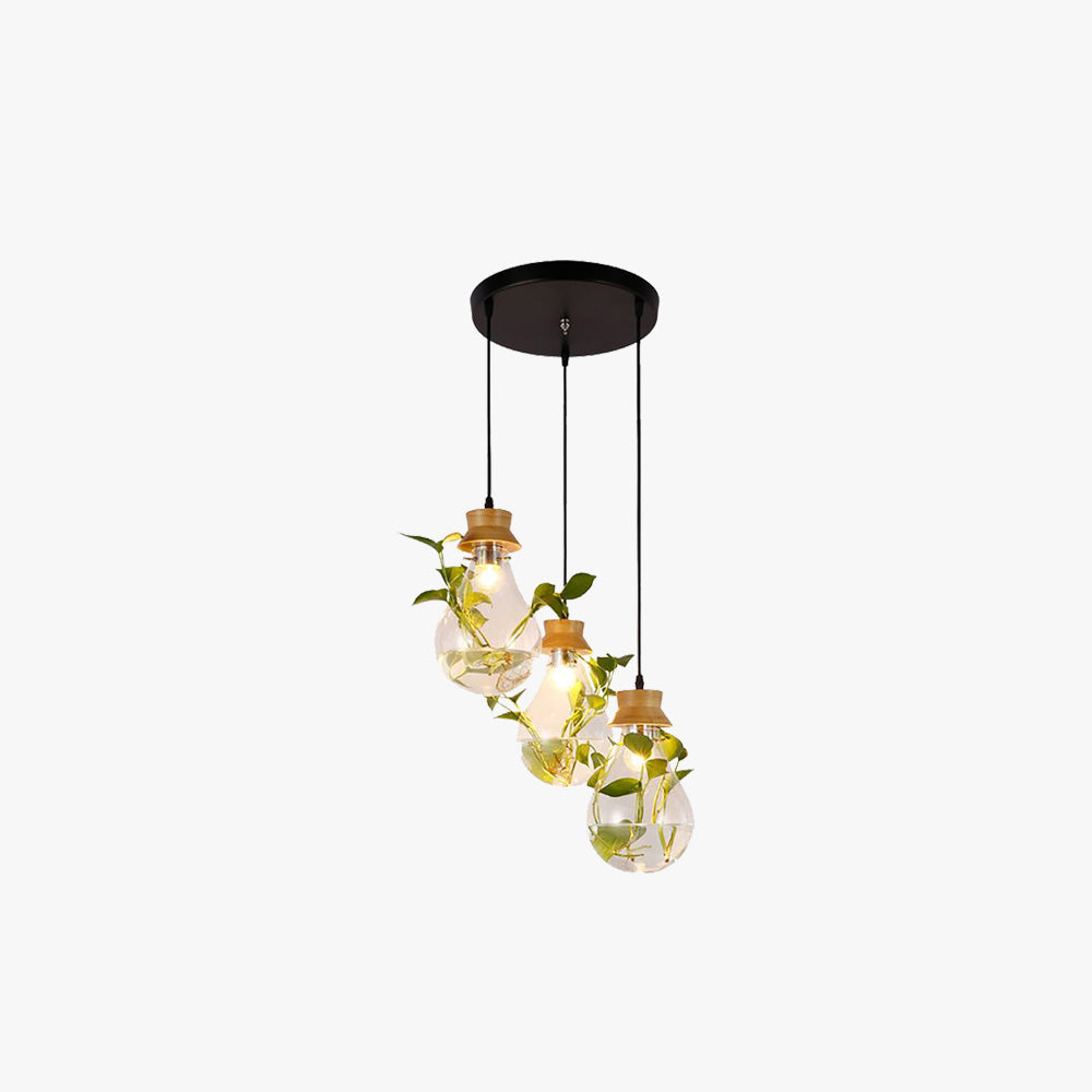 Ritta Suspension Pot de plantes-Cluster, 2 couleur/Shape, 1/3-Lumières