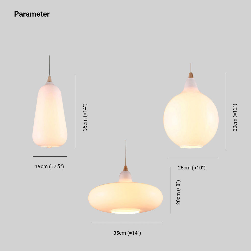 Valentina Suspension , 4 Couleur, 3 Style