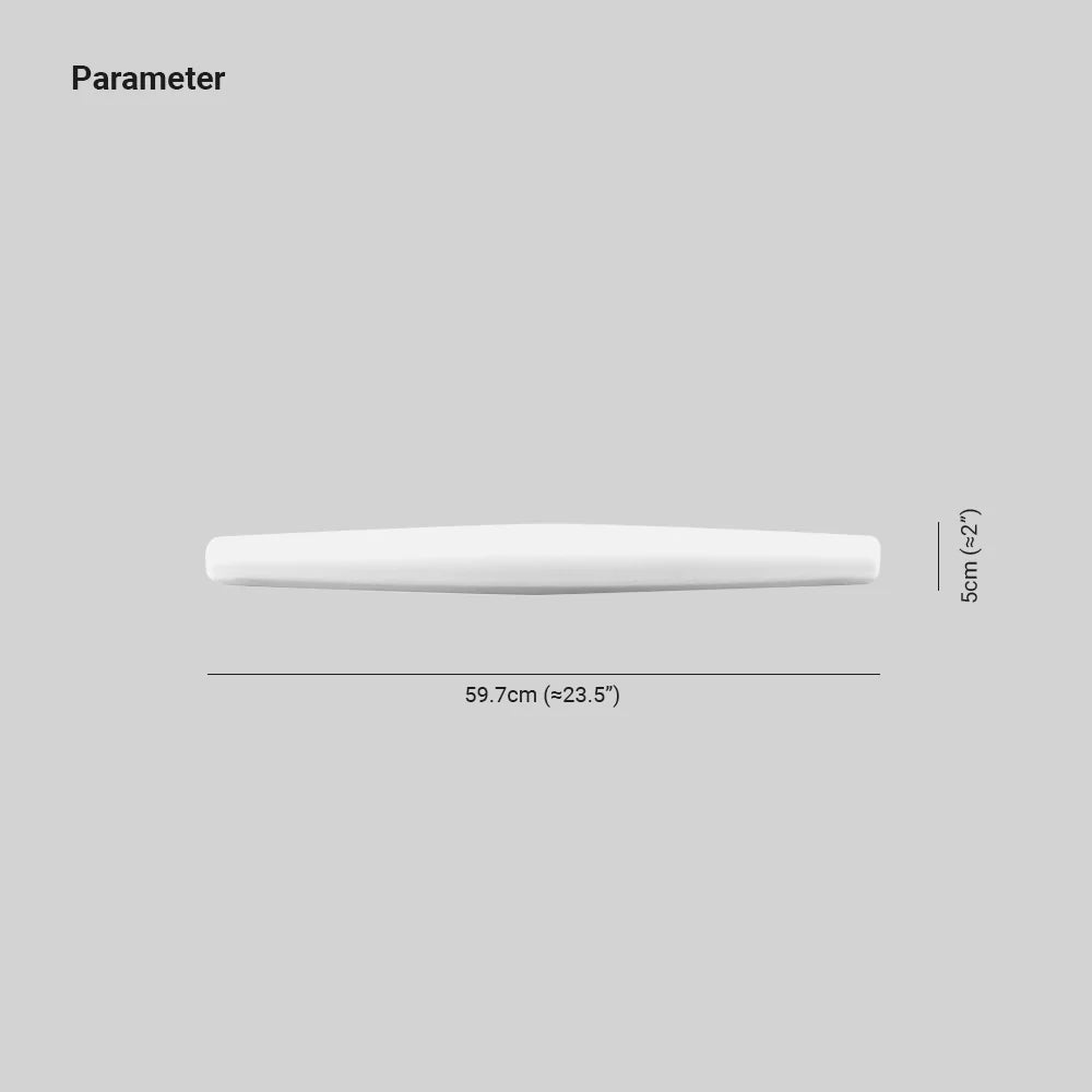 Ray Applique de Vanité Miroir Minimaliste, Blanc, Bureau