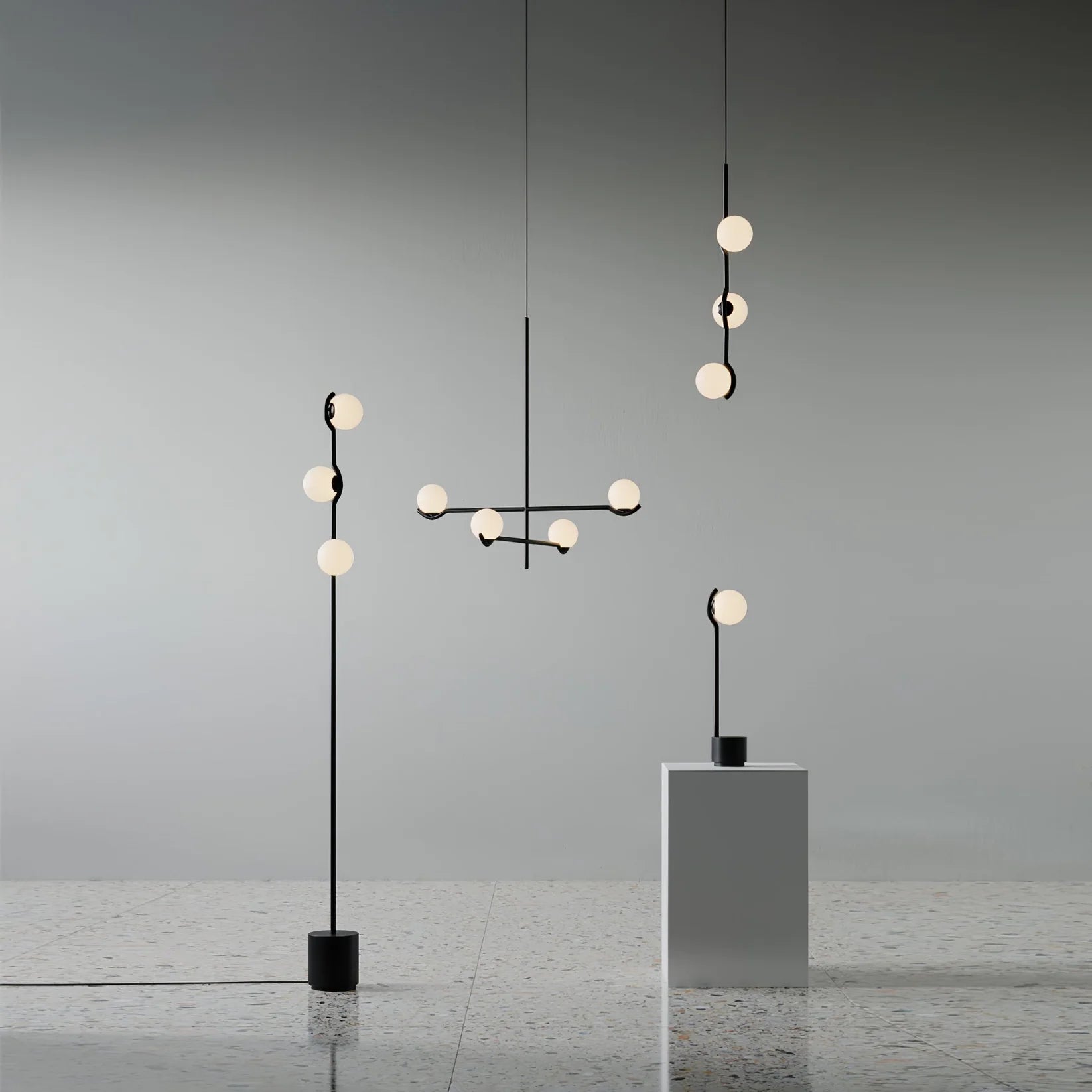 Silva Minimalism Metal Glass Pendant Light Dining Room Bedroom