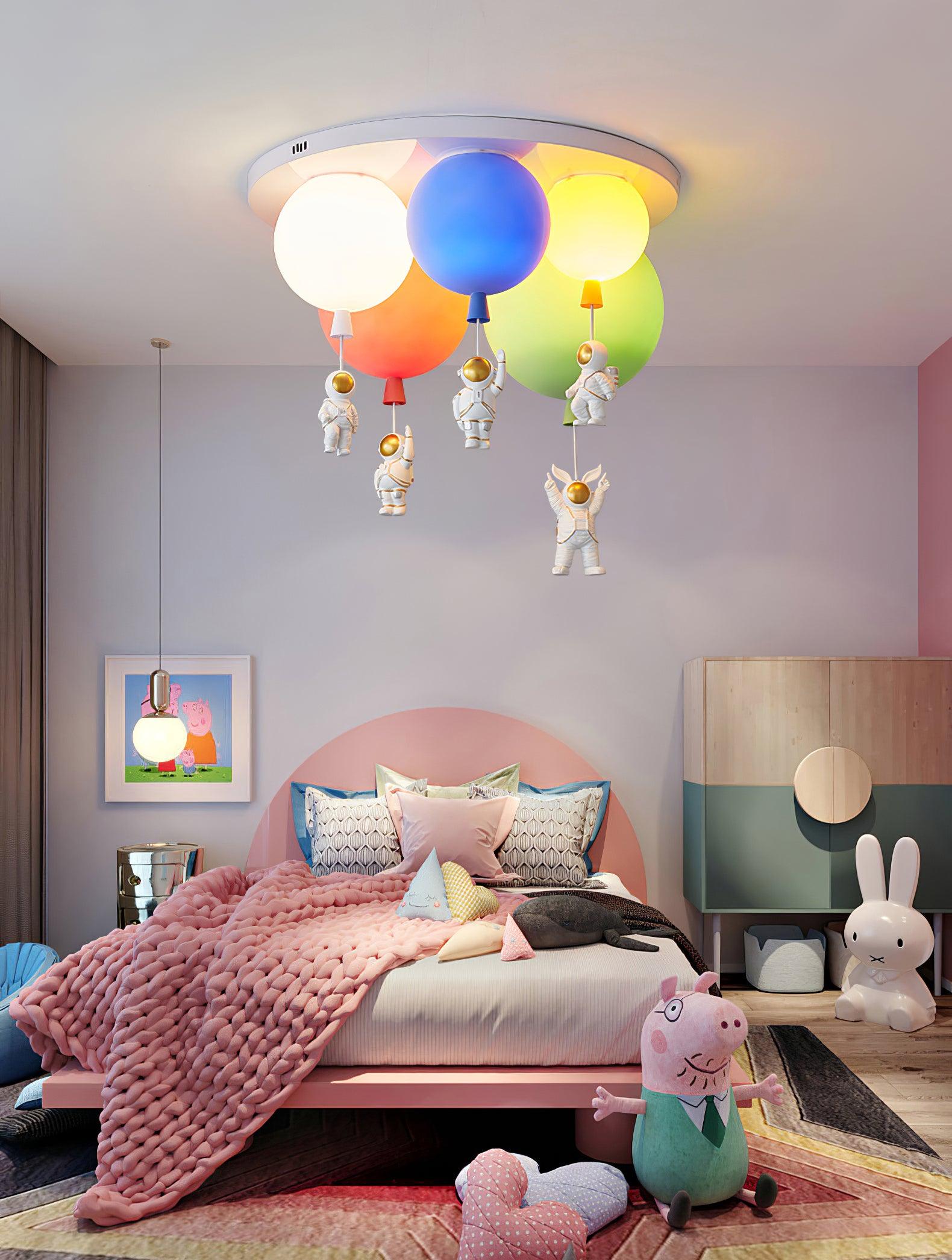 Frosted Balloon Combination Ceiling Lamp - Blowlighting