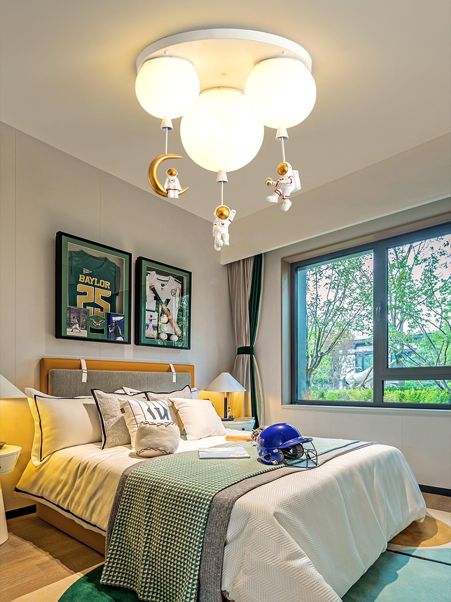 Frosted Balloon Combination Ceiling Lamp - Blowlighting