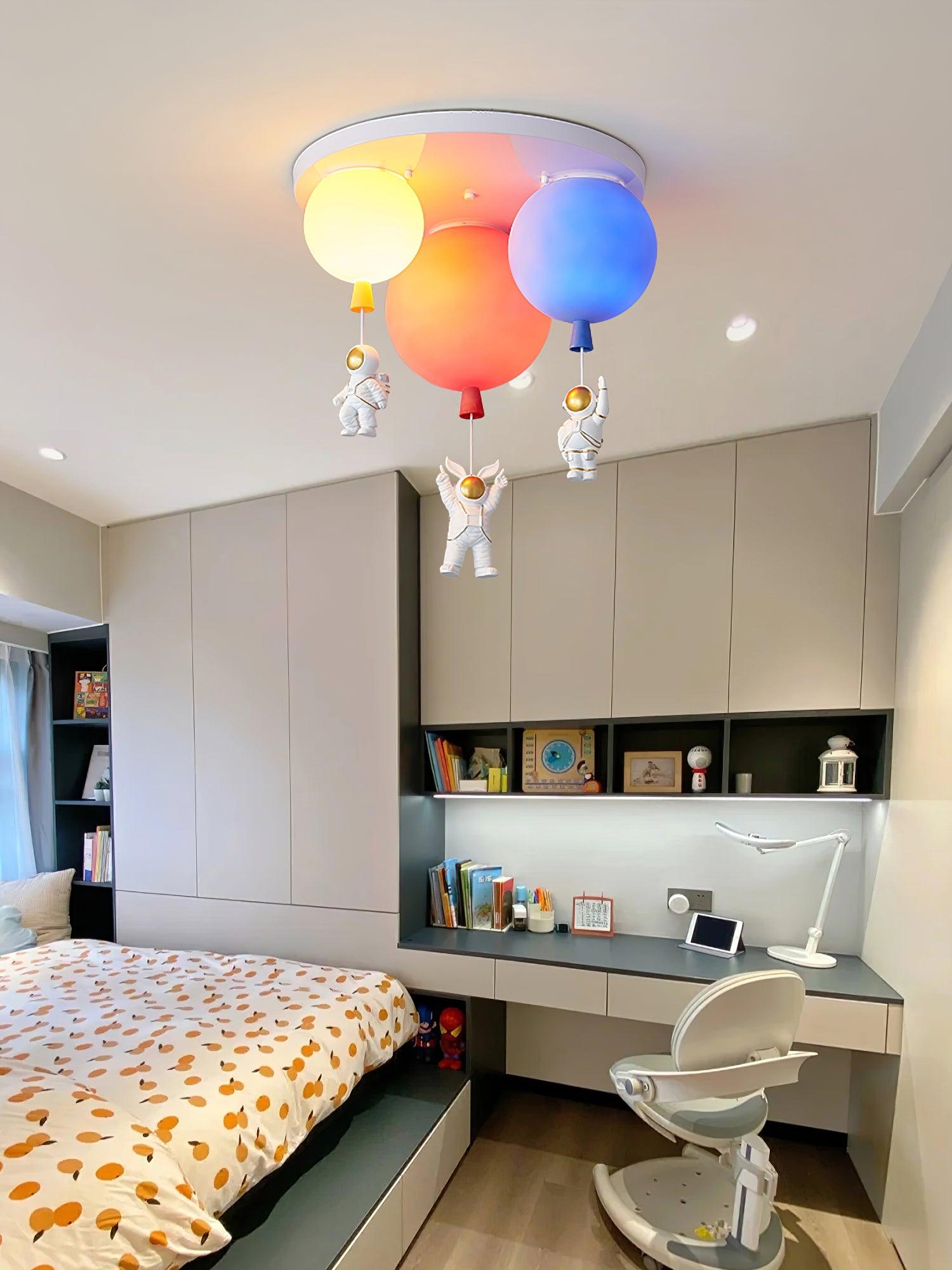 Frosted Balloon Combination Ceiling Lamp - Blowlighting
