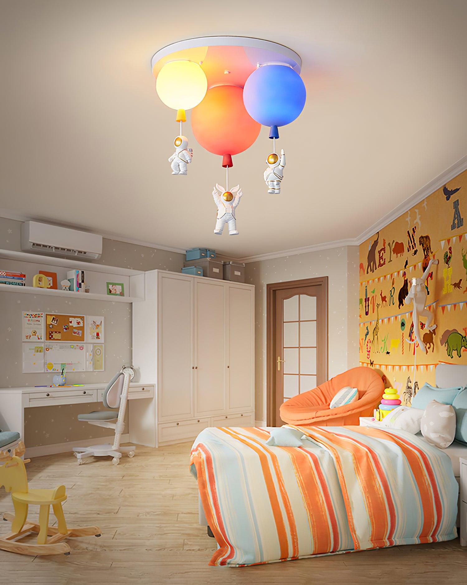 Frosted Balloon Combination Ceiling Lamp - Blowlighting