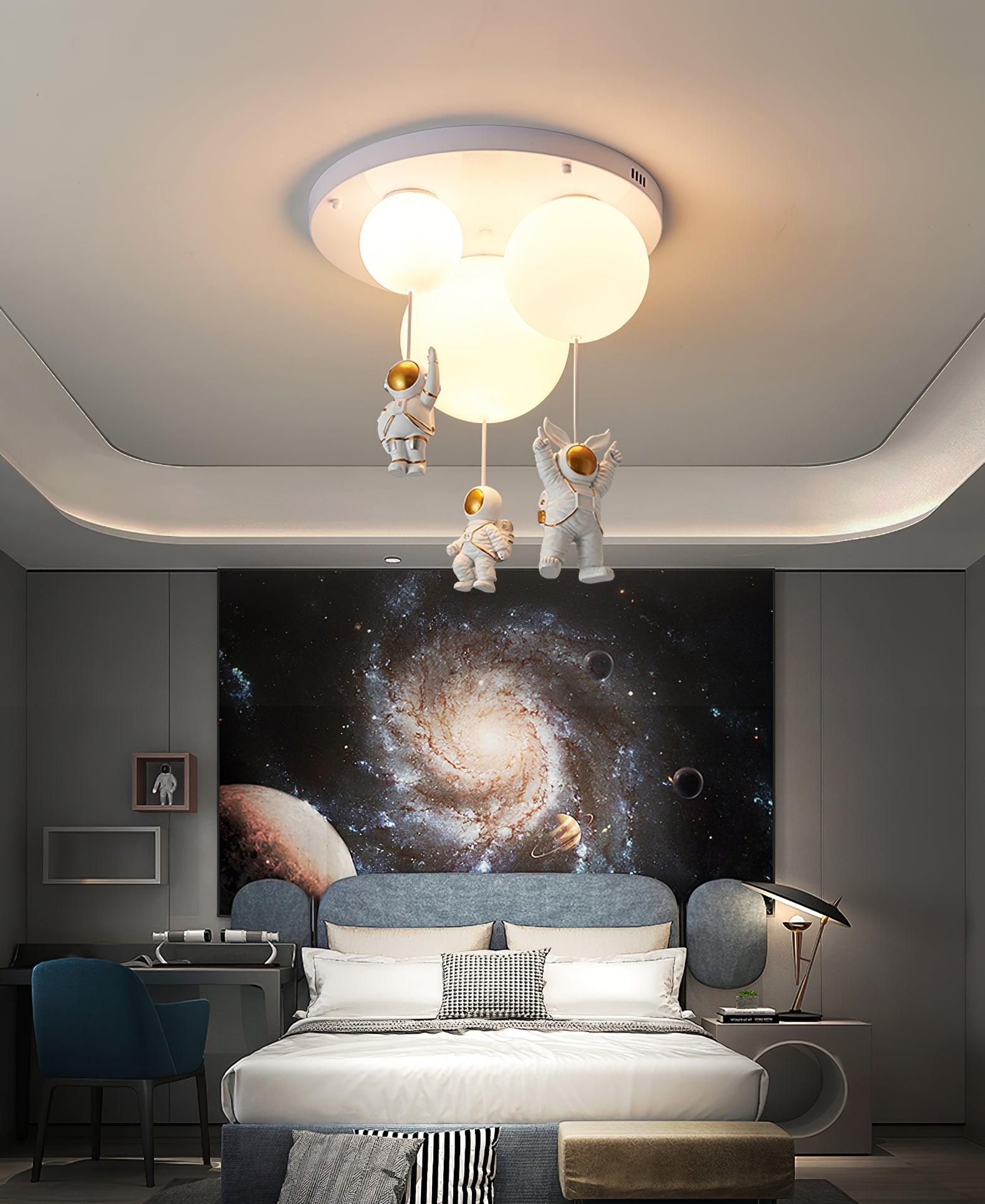 Frosted Balloon Combination Ceiling Lamp - Blowlighting