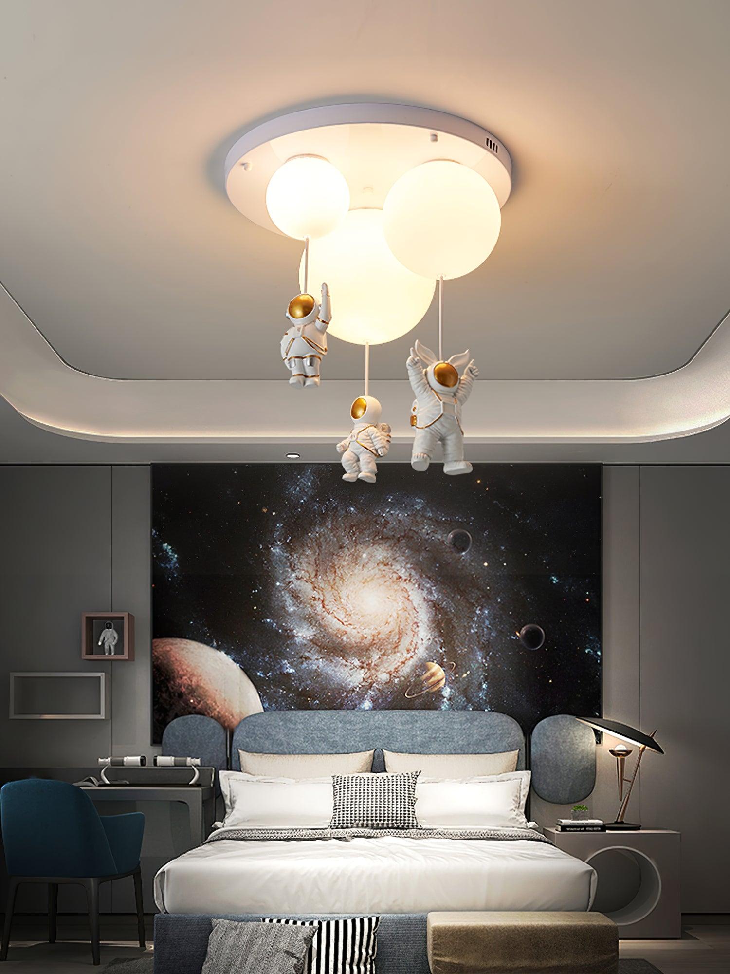 Frosted Balloon Combination Ceiling Lamp - Blowlighting