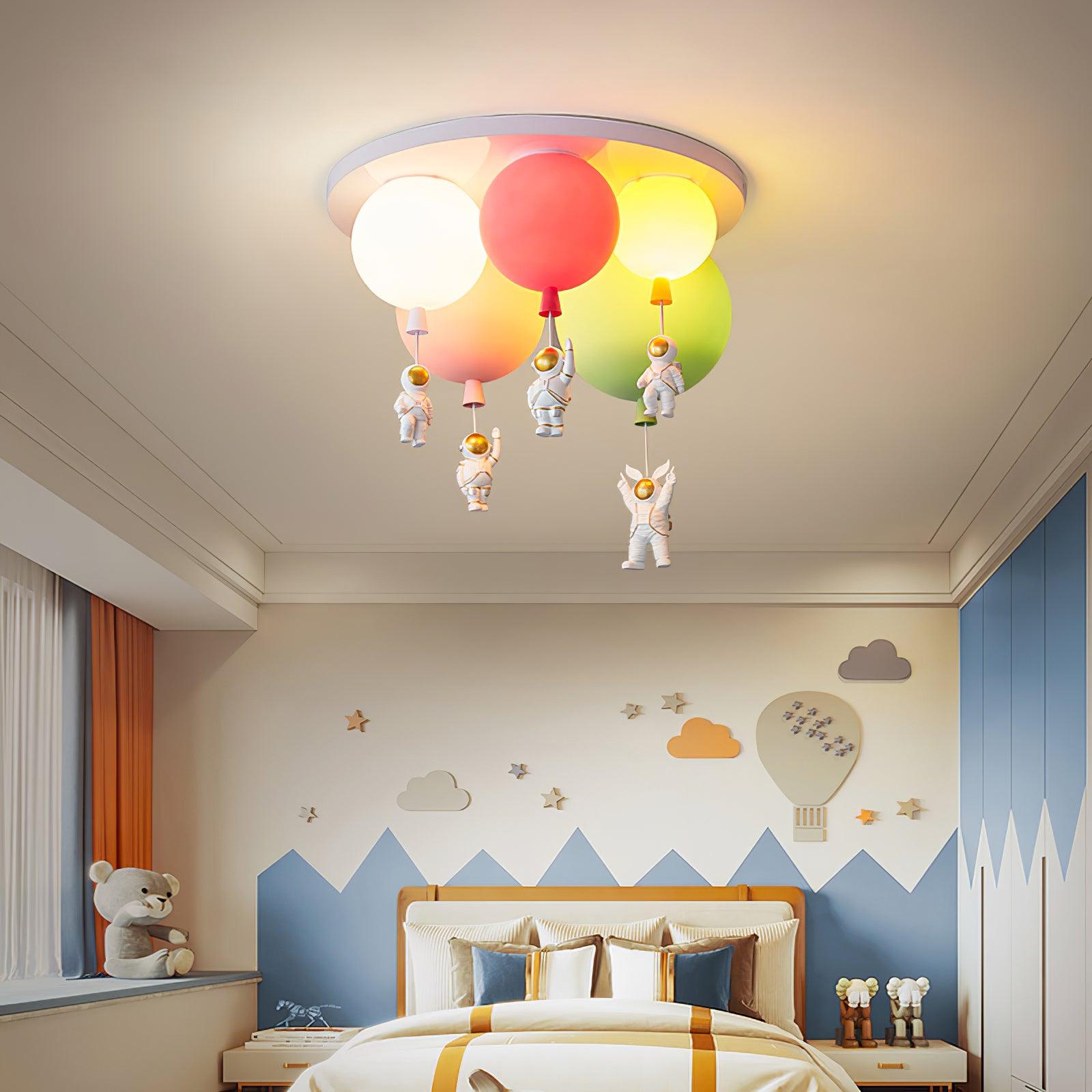 Frosted Balloon Combination Ceiling Lamp - Blowlighting