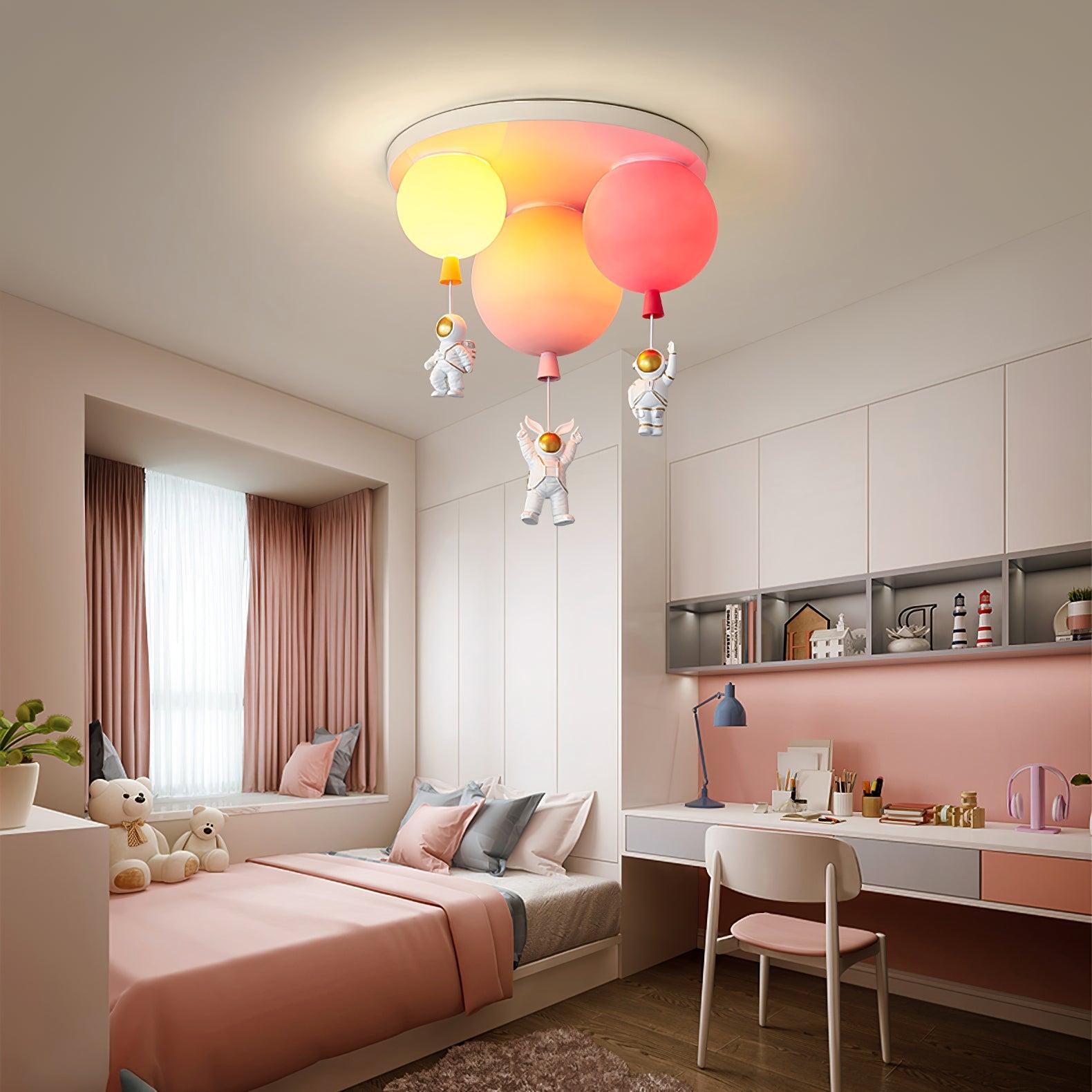 Frosted Balloon Combination Ceiling Lamp - Blowlighting