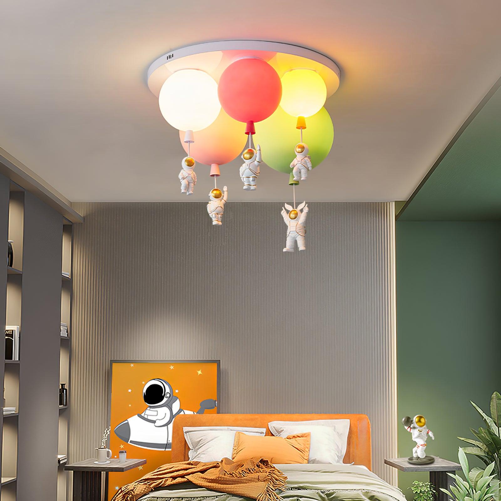 Frosted Balloon Combination Ceiling Lamp - Blowlighting