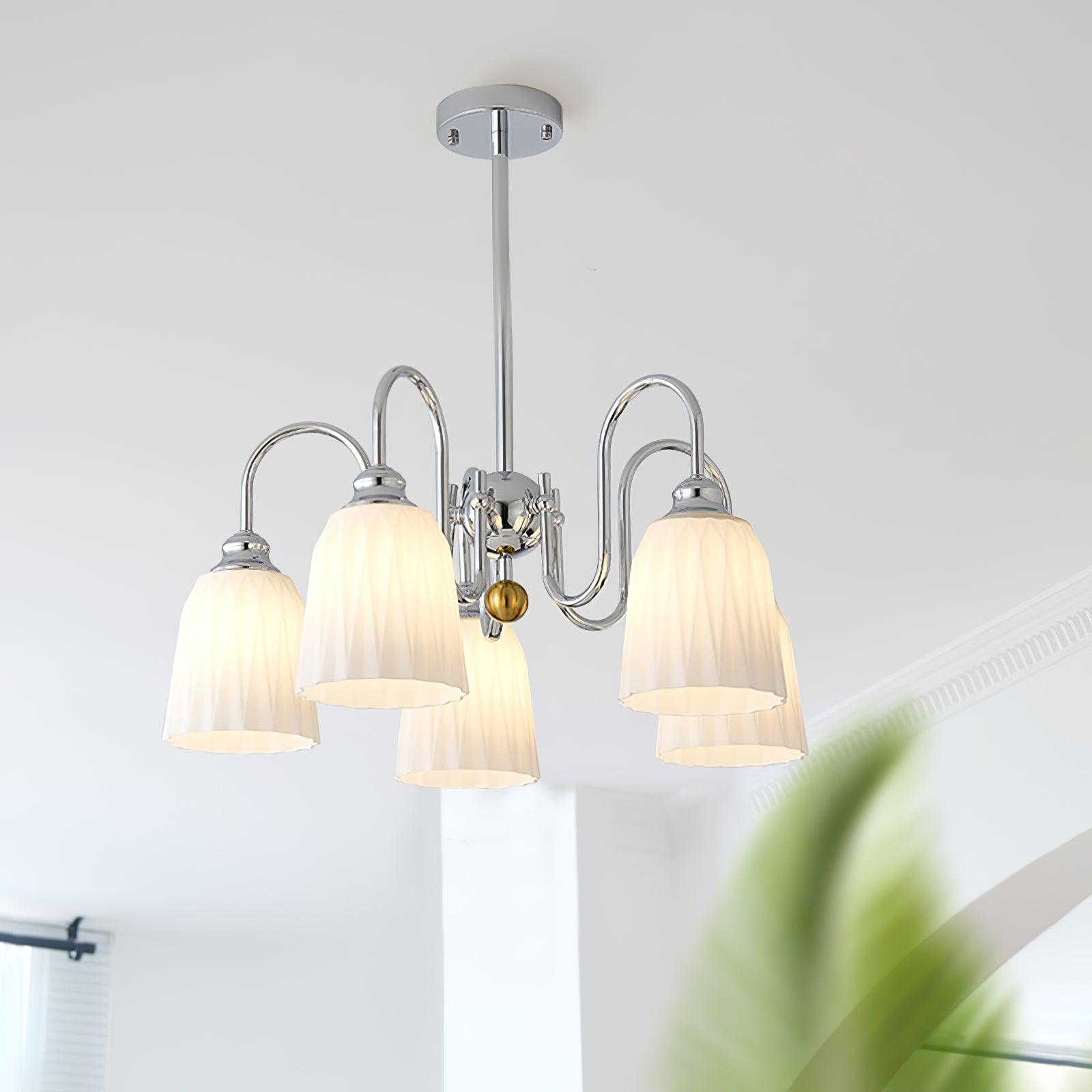 Micah Vintage Metal Chandelier - Blowlighting
