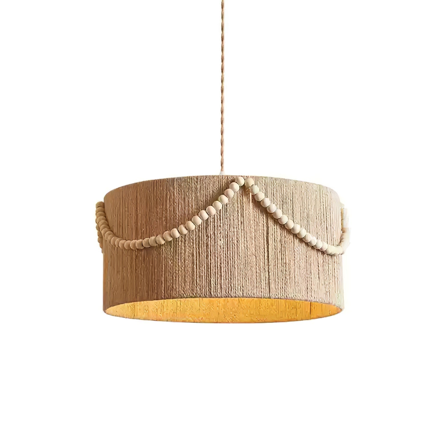 Beaded Boho Pendant Lamp - Blowlighting