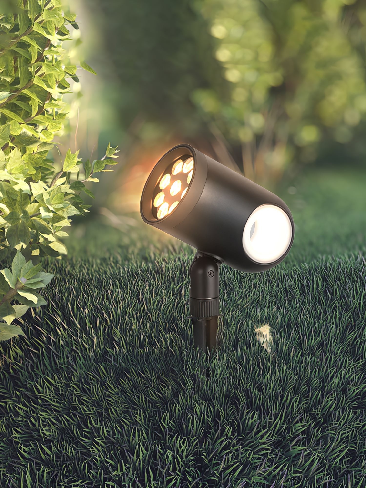 Beam Pointe Ajustable Acier Inoxydable Projecteur Paysage