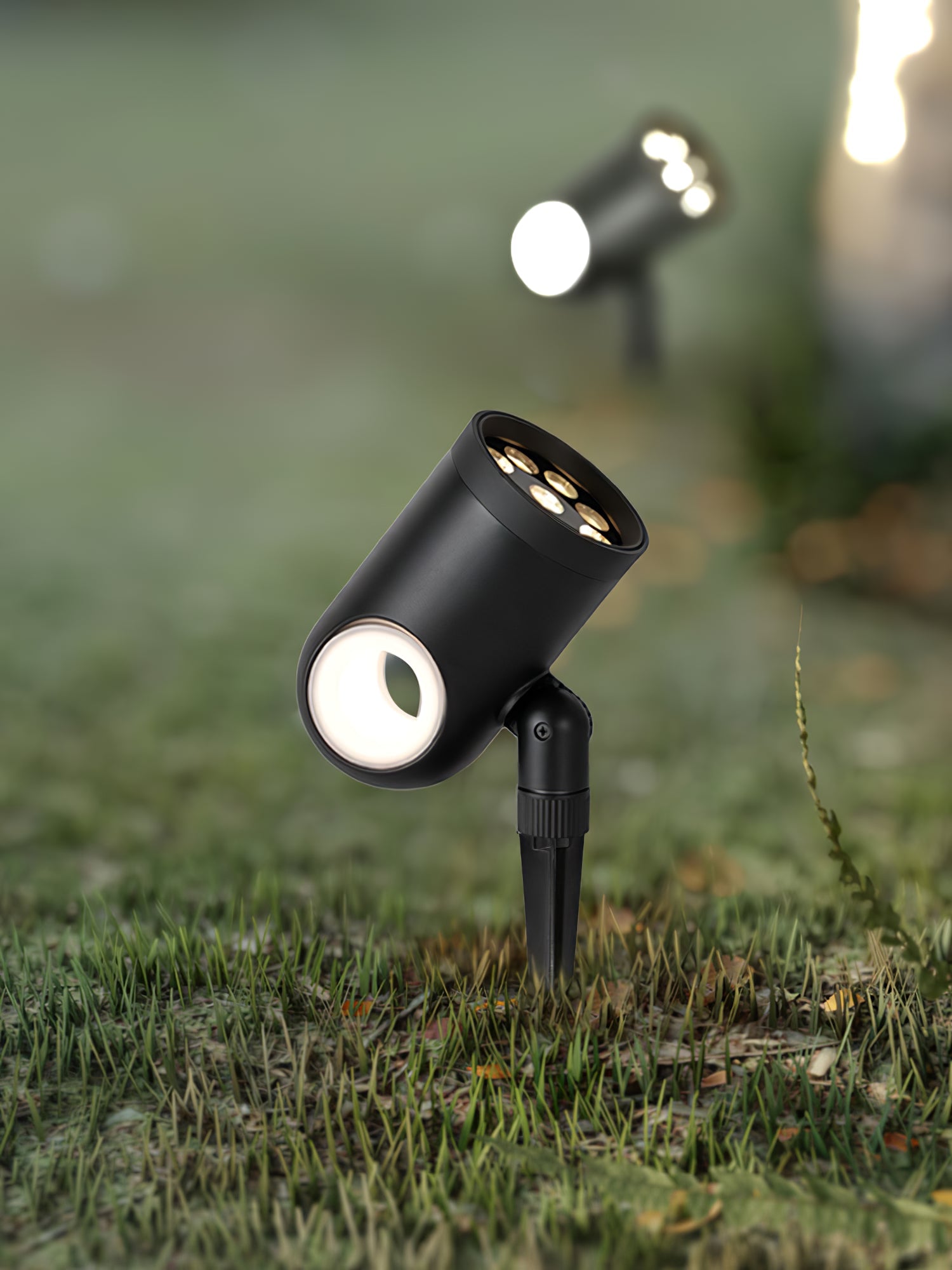 Beam Pointe Ajustable Acier Inoxydable Projecteur Paysage