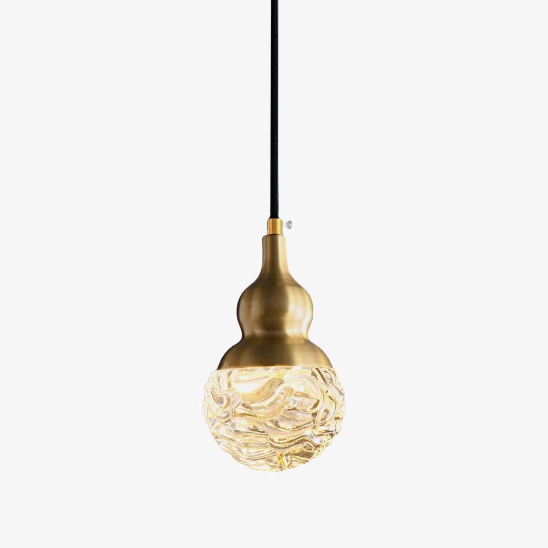 Bella Brass Pendant Light - Blowlighting