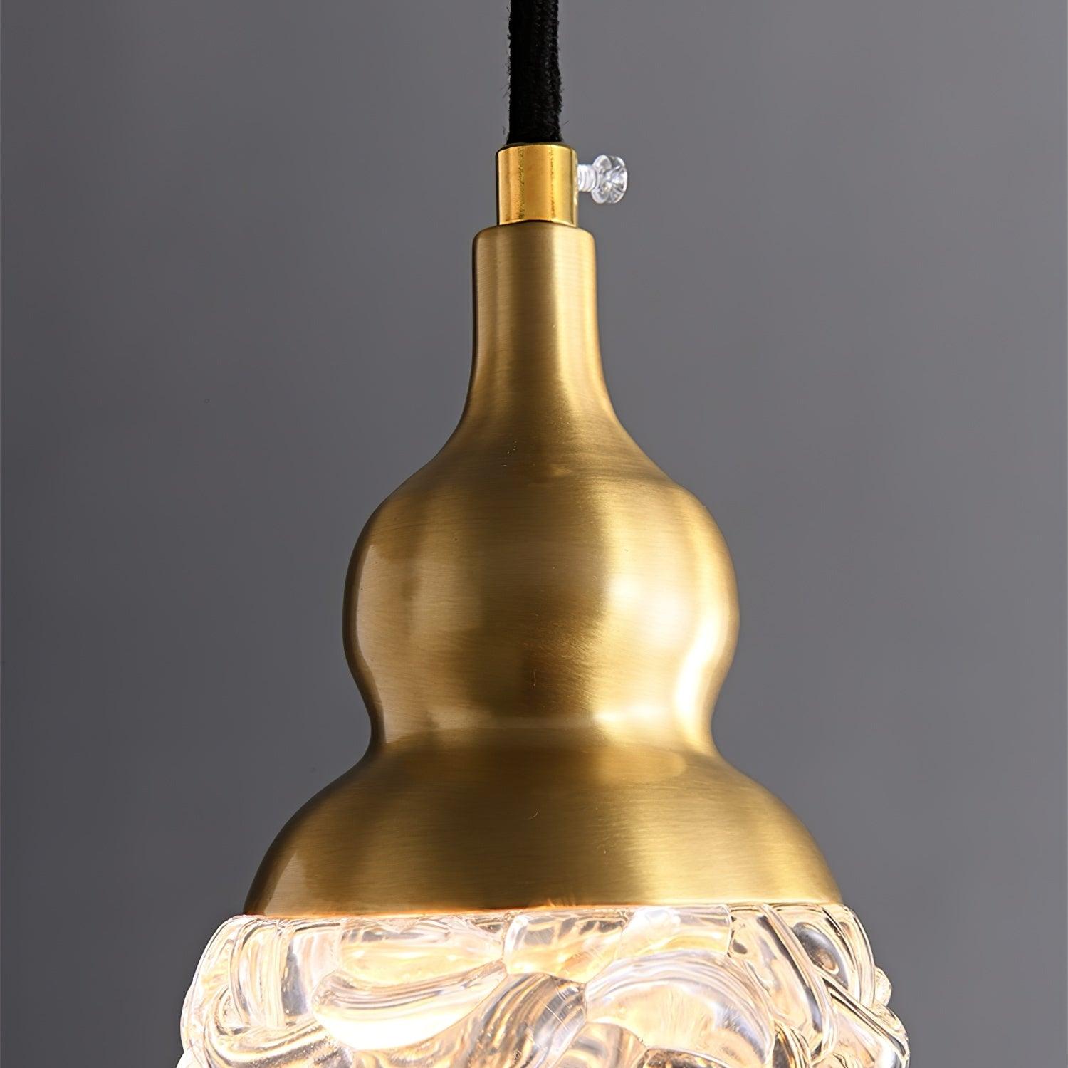 Bella Brass Pendant Light - Blowlighting