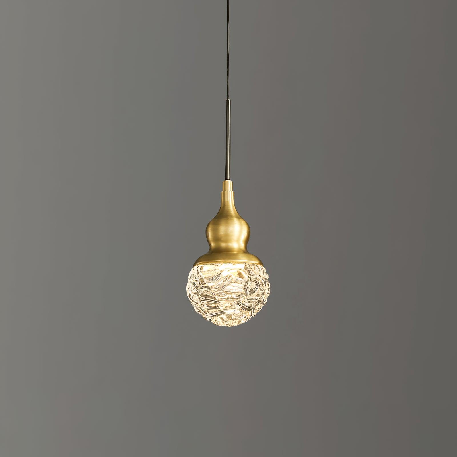 Bella Brass Pendant Light - Blowlighting