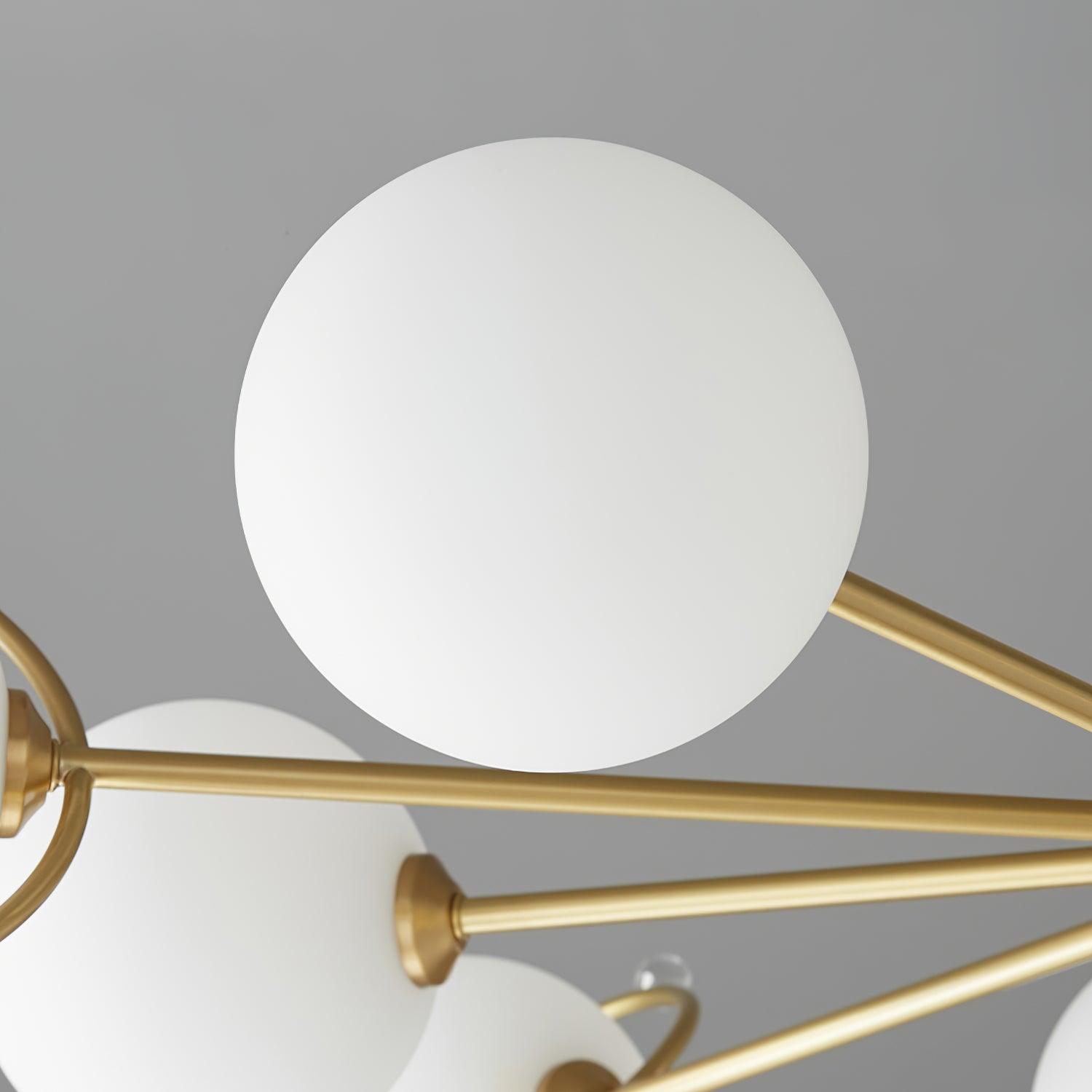 Astra Brass Chandelier Mulit-Head - Letslighting