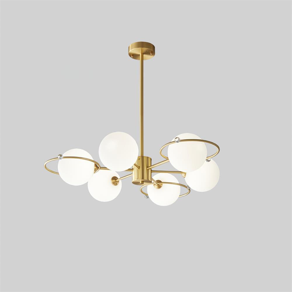 Astra Brass Chandelier Mulit-Head - Letslighting