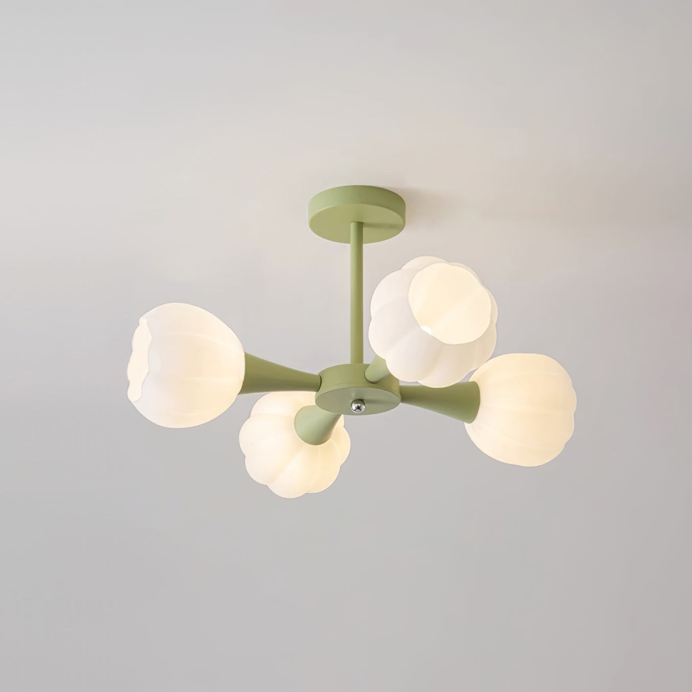 Bethel Rustic Pumpkin Chandelier - Letslighting