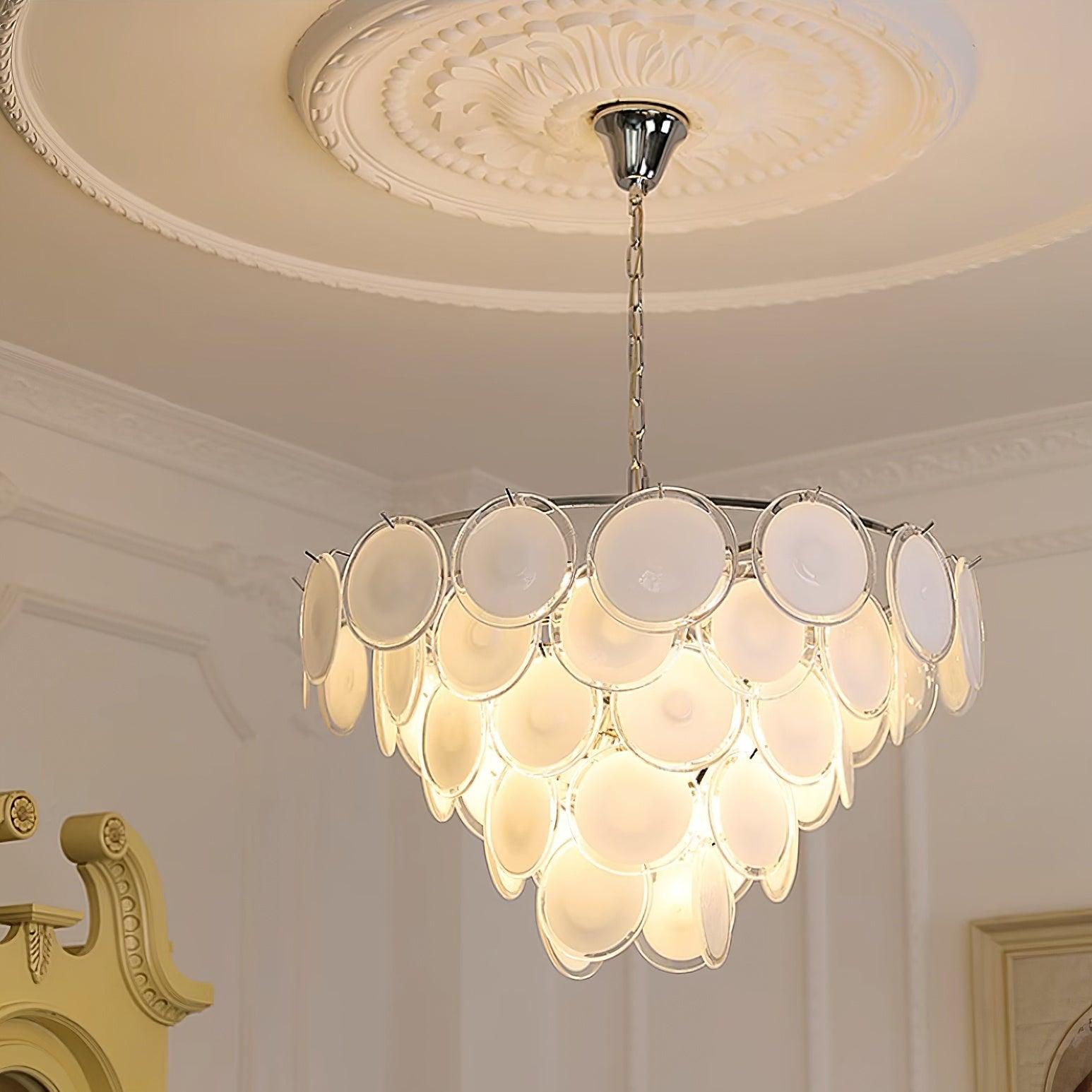Noelia Glass Chandelier - Letslighting
