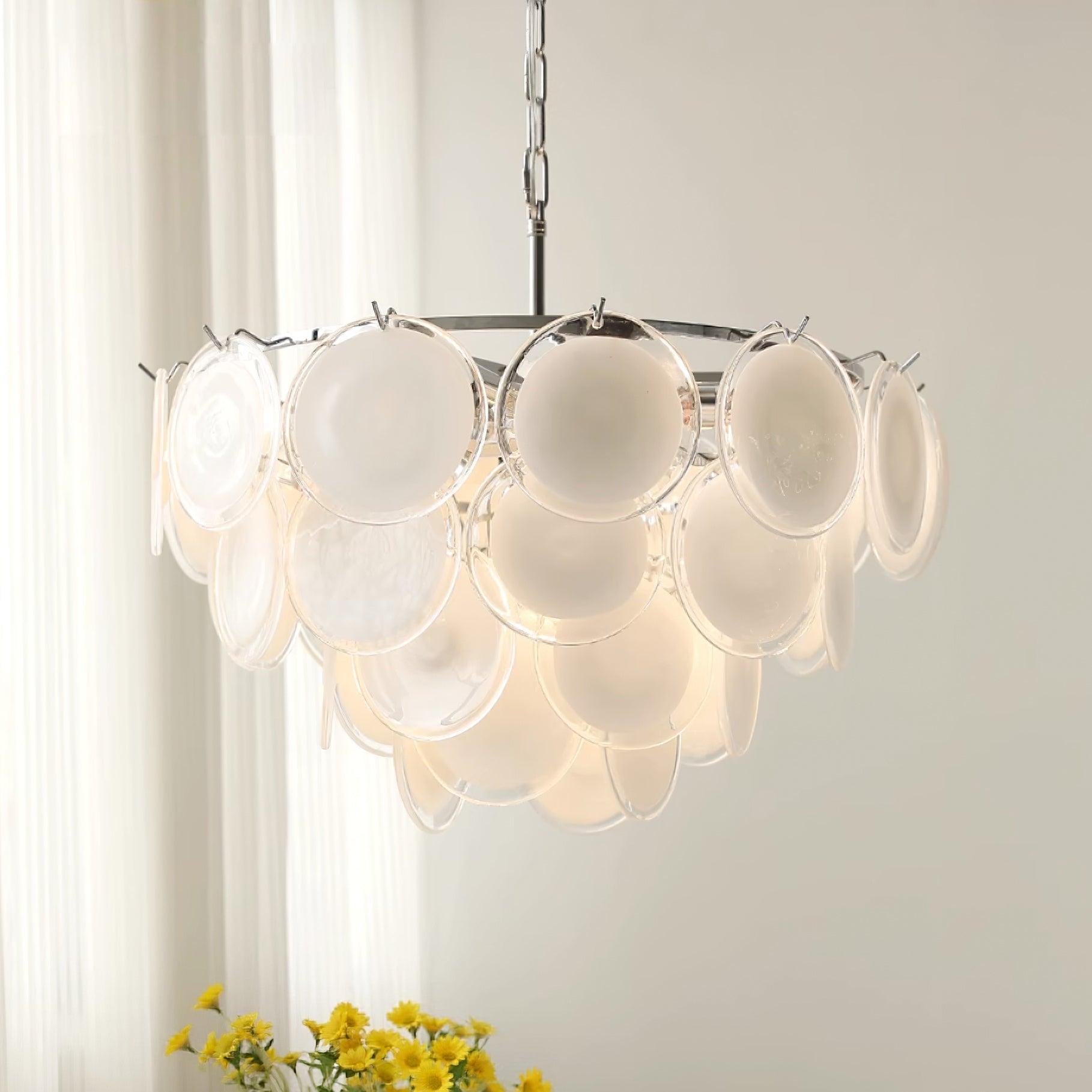 Noelia Glass Chandelier - Letslighting