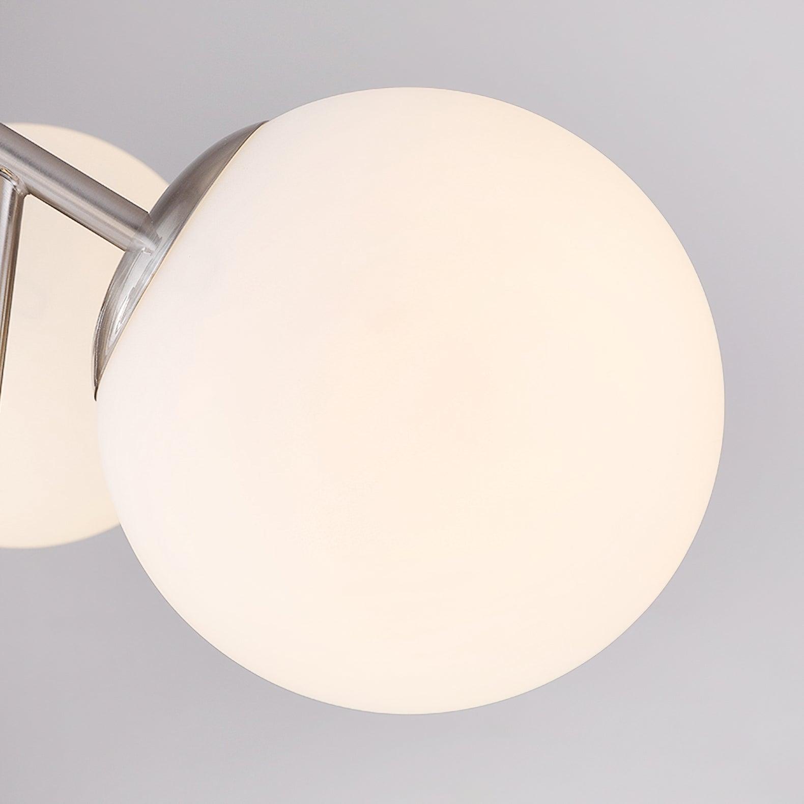 Aurora Chandelier Globe Chrome Modern - Blowlighting