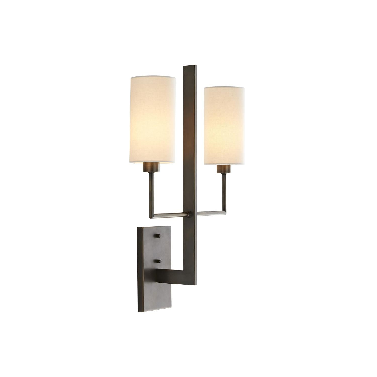 Qvistuvyj Modern Minimalist Metal Fabric Wall Lamp - Lamp Copper