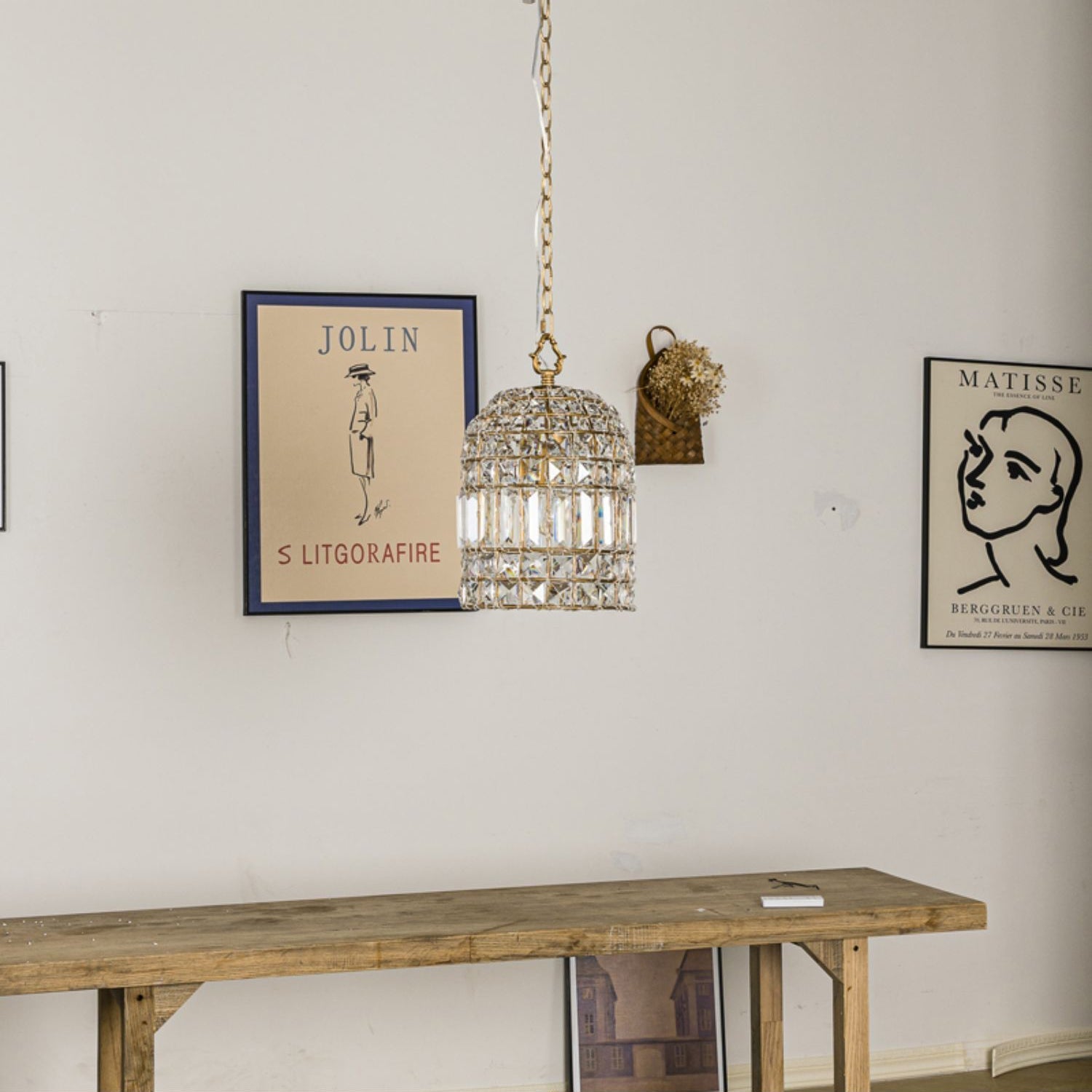 Sifuvyj Postmodern Luxury Crystal Pendant Lamp - Lamp Copper