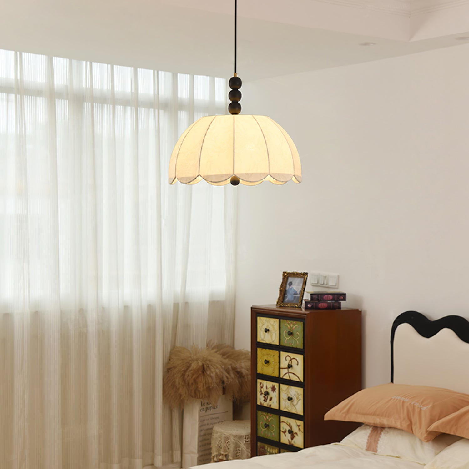 Blossom Fabric Pendant Light - Blowlighting