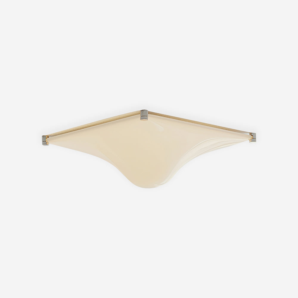 Bolla Ceiling Lamp Curved Triangle Shade Minimalist - Letslighting