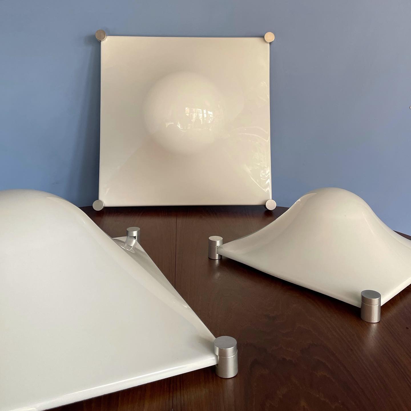 Bolla Ceiling Lamp Curved Triangle Shade Minimalist - Letslighting