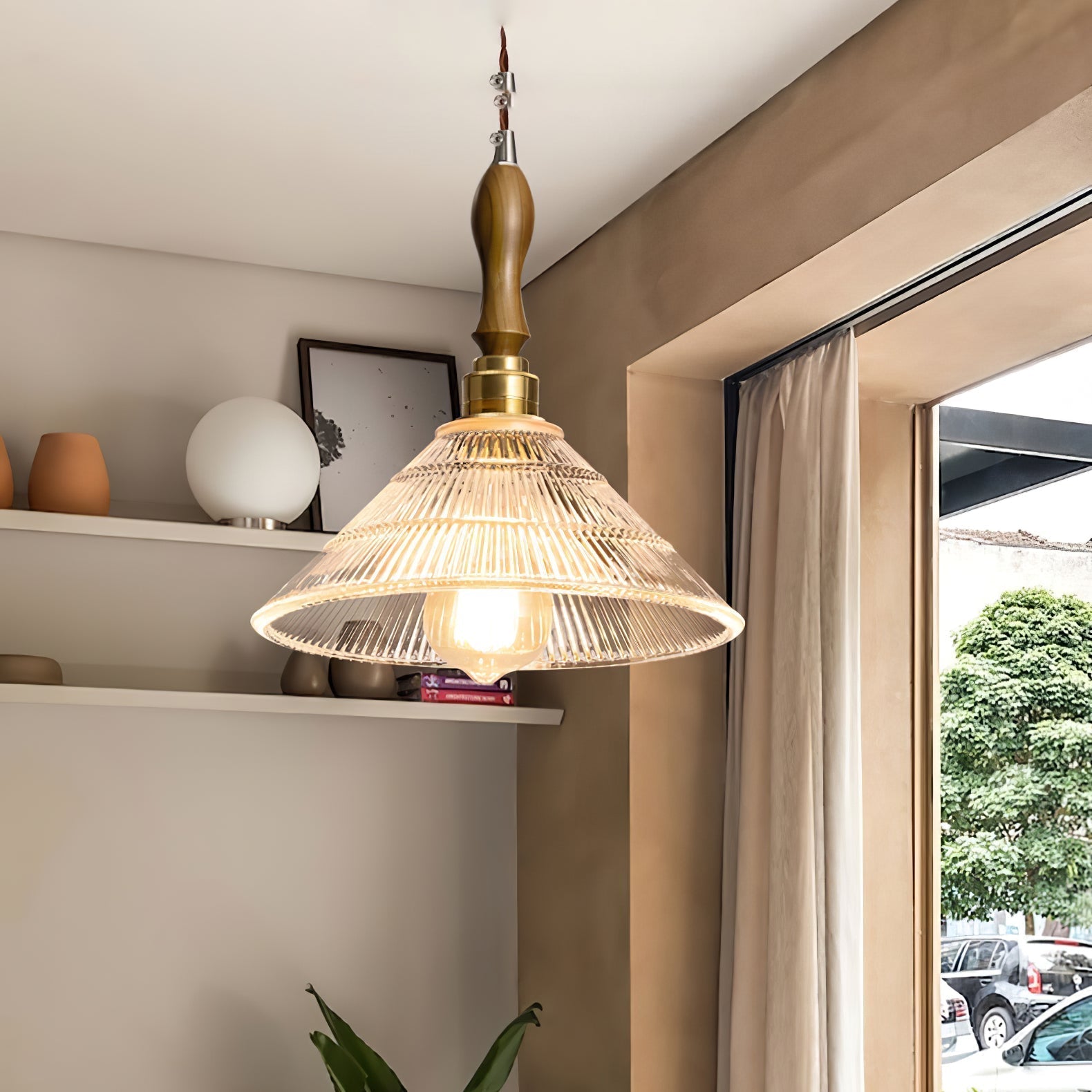 Vintage Ripple Pendant Lamp - Blowlighting