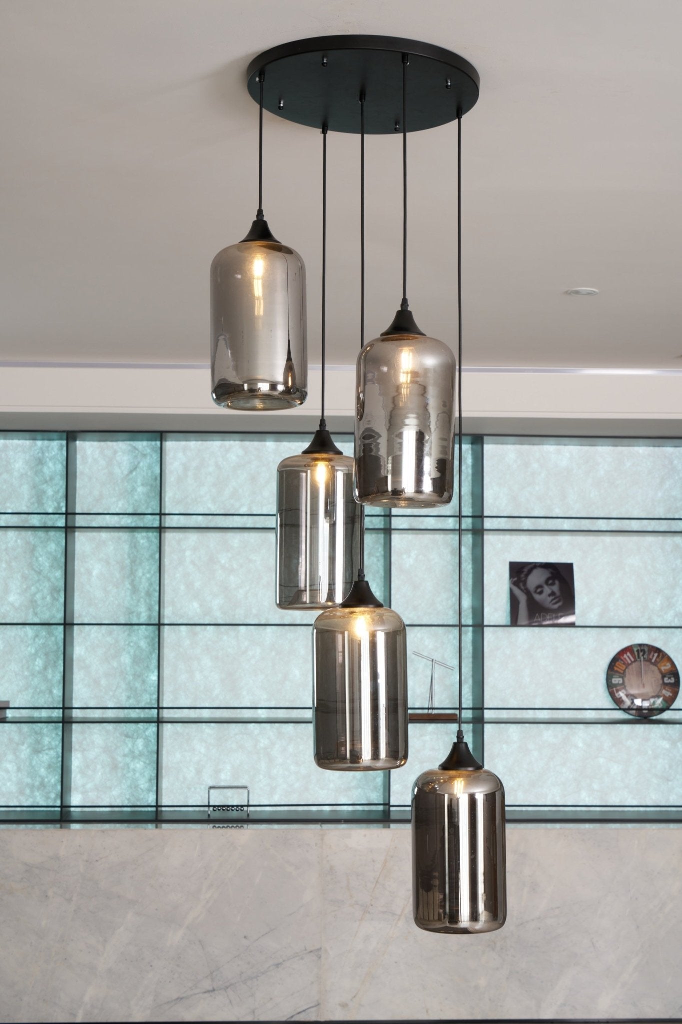 Bottle Glass Pendant Light - Blowlighting