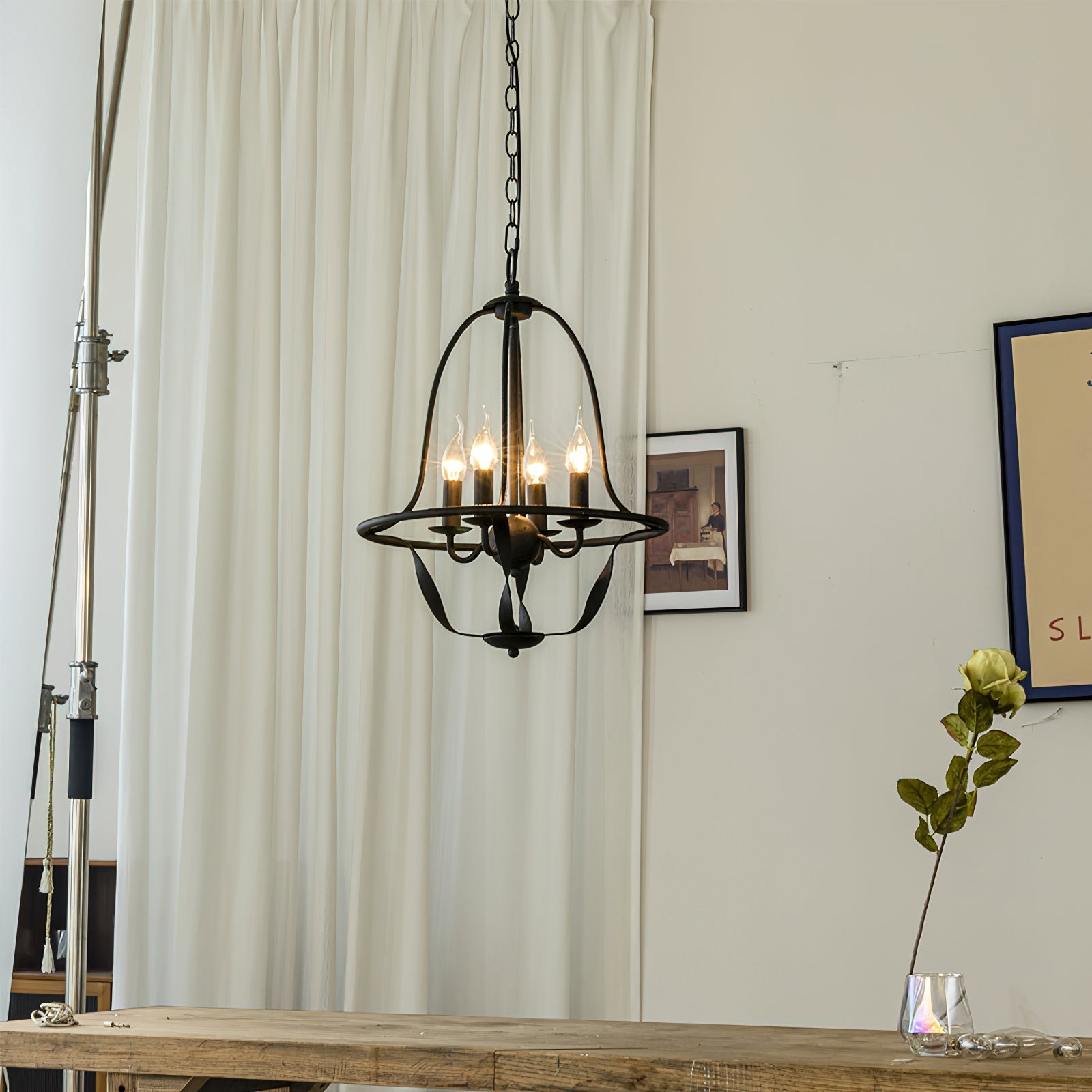 Luxnova Vintage Industrial Premium Metal Pendant Lamp - Lamp Copper