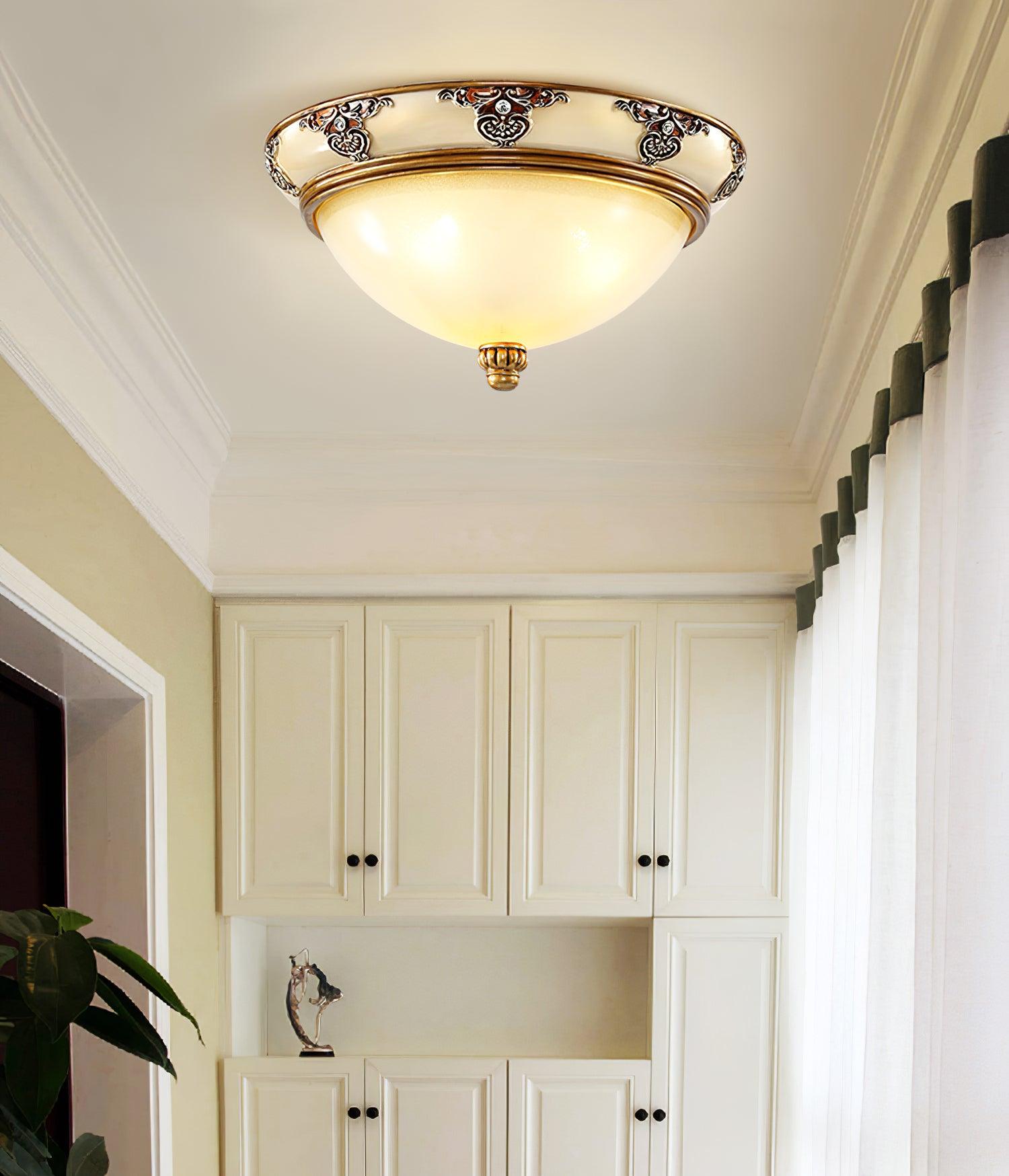 Brahm Flush Ceiling Light - Blowlighting