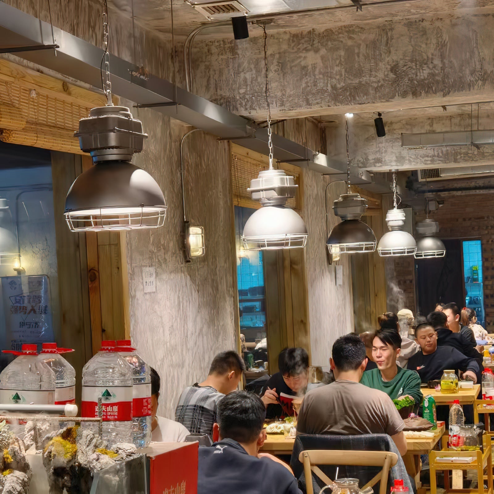 Astra Vintage Industrial Brilliant Metal Pendant Light - Lamp Copper