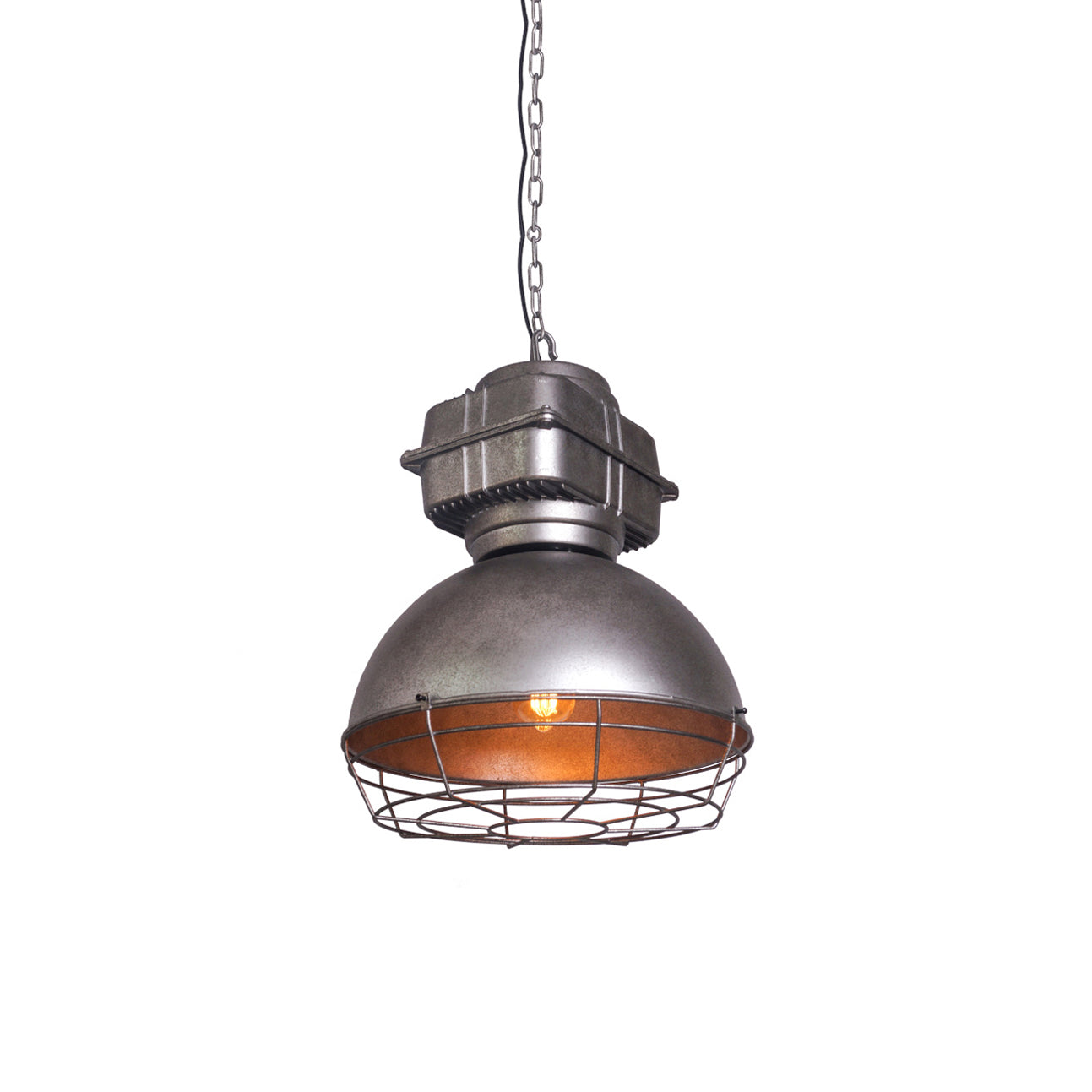 Astra Vintage Industrial Brilliant Metal Pendant Light - Lamp Copper