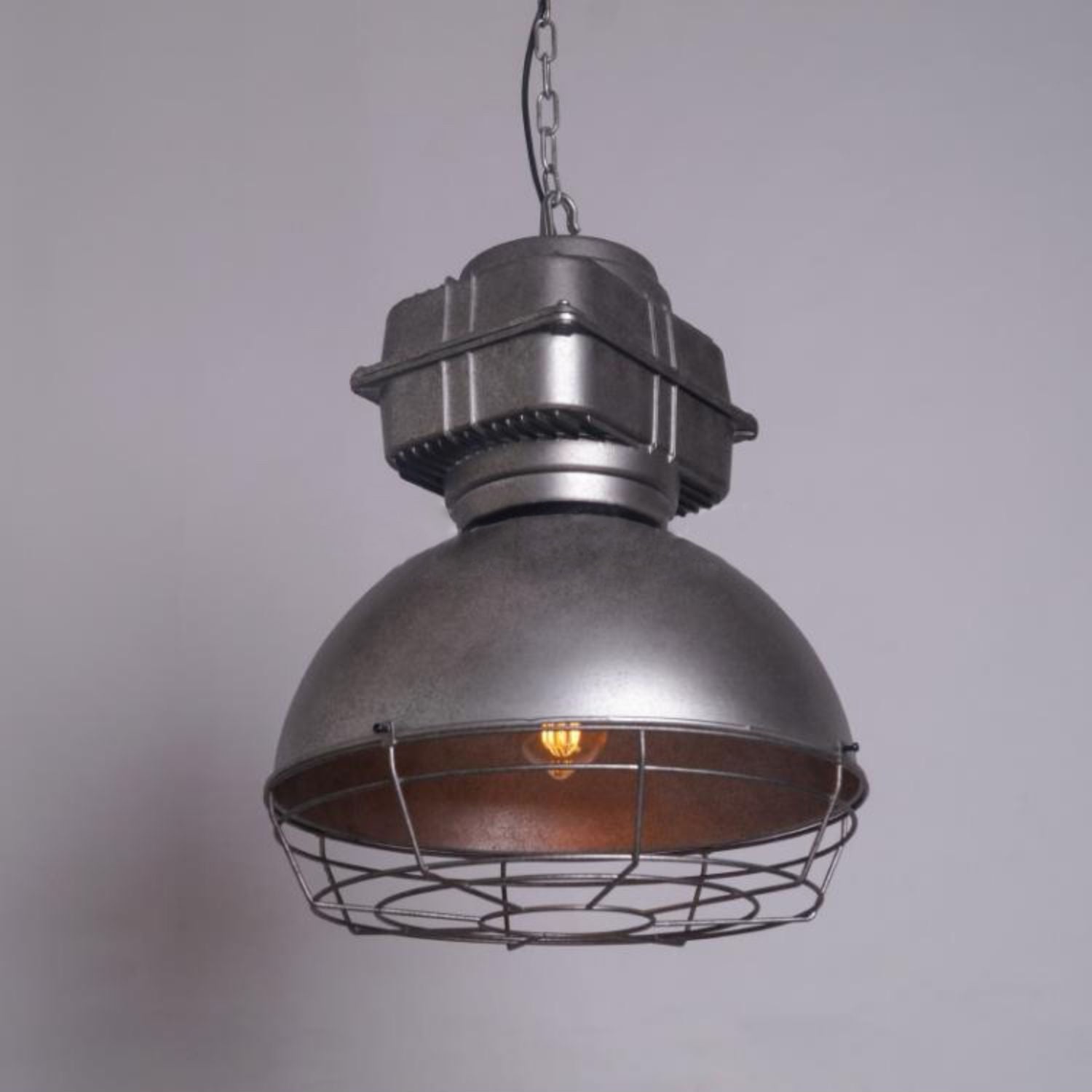 Astra Vintage Industrial Brilliant Metal Pendant Light - Lamp Copper