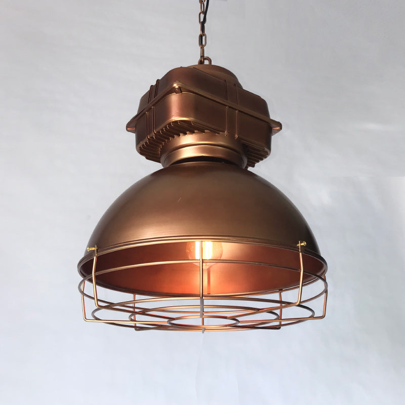 Astra Vintage Industrial Brilliant Metal Pendant Light - Lamp Copper