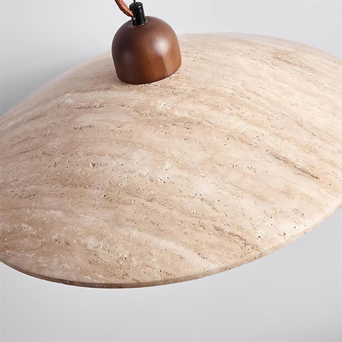 Ritta Pendant Lamp Travertine Minimalist - Letslighting