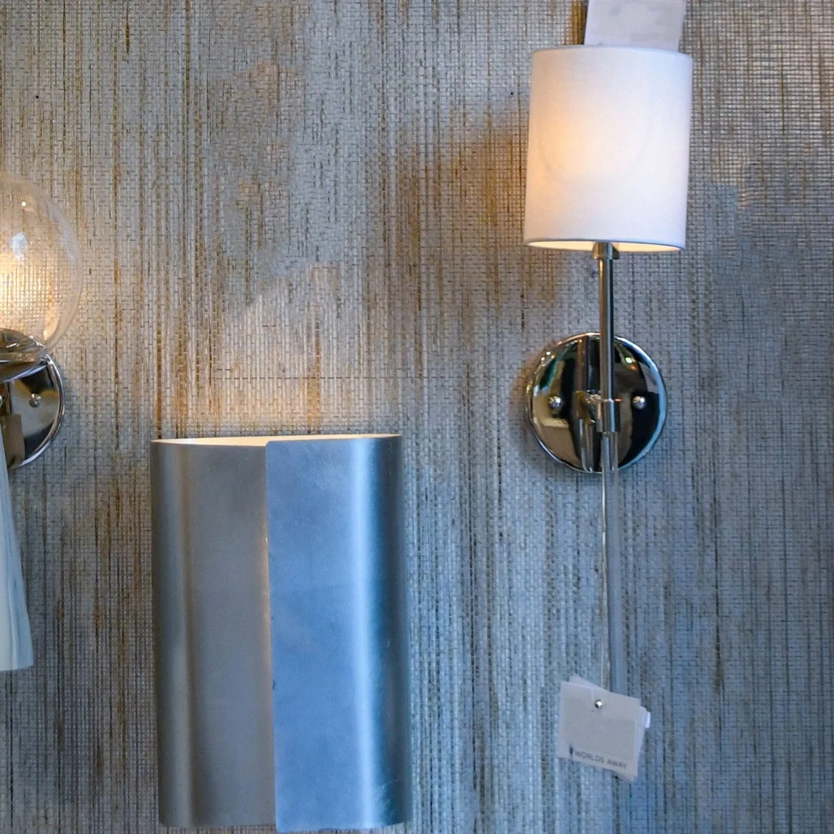 Lumos Premium Modern Minimalist Acrylic Fabric Wall Lamp - Lamp Copper