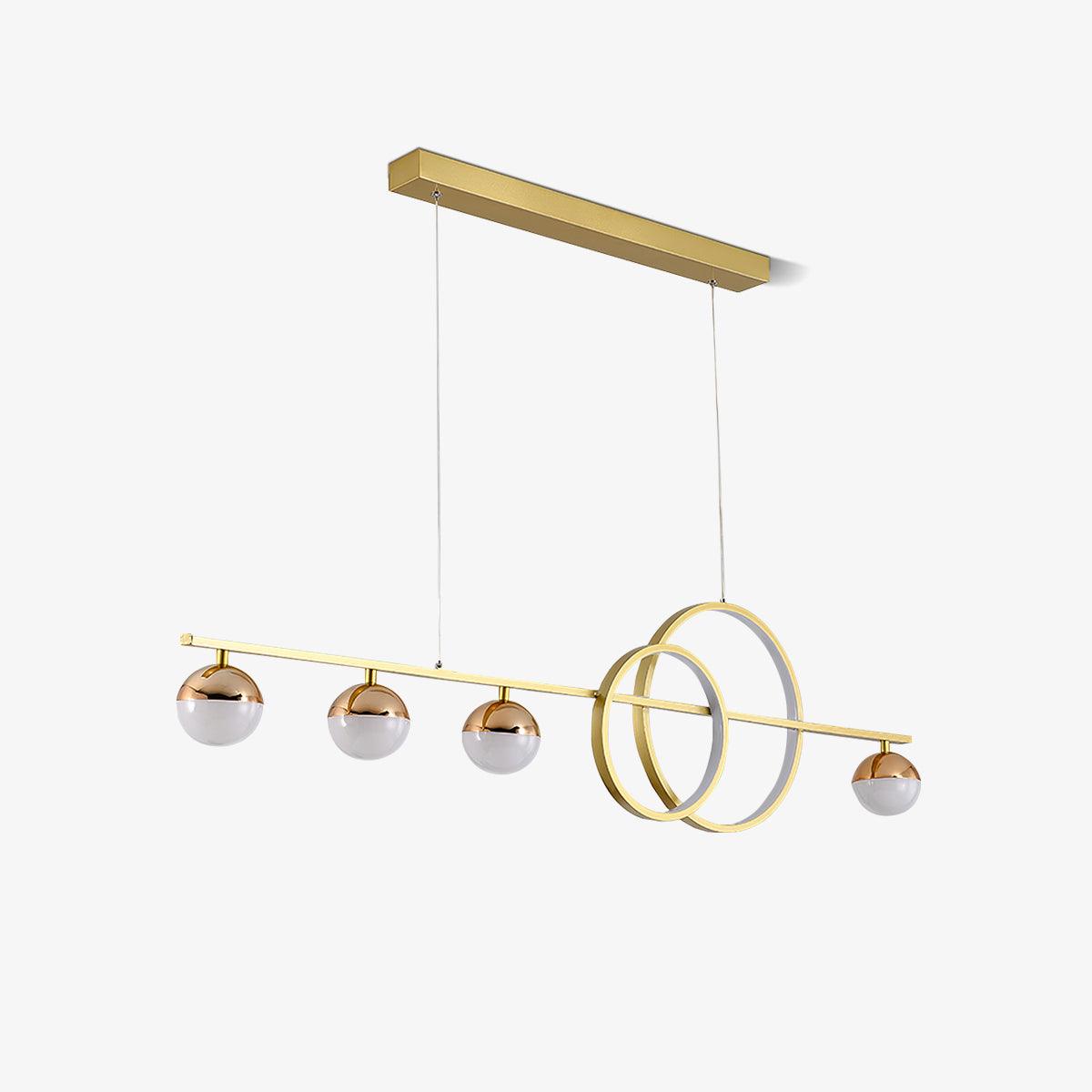Brooklyn Double Circle Chandelier - Blowlighting