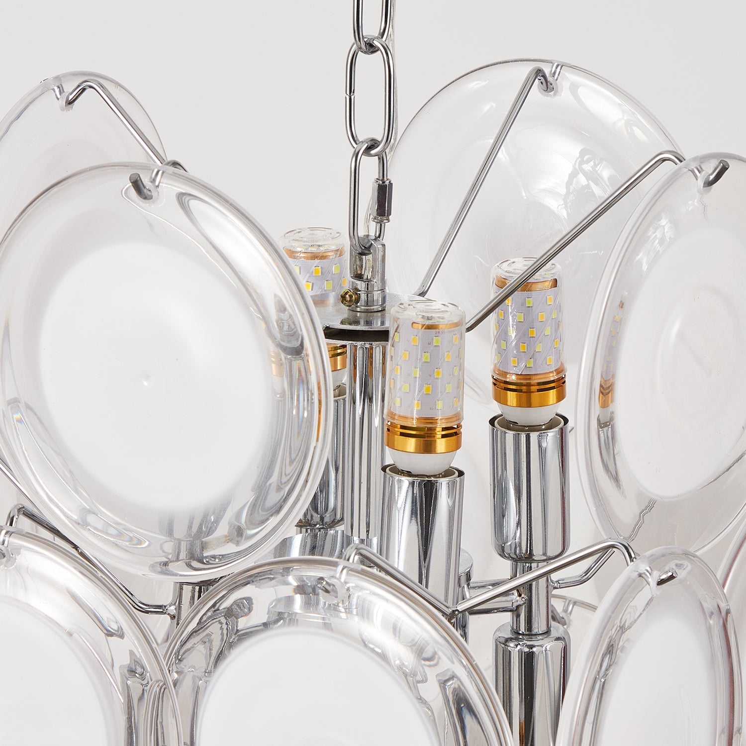 Brunelle Pendant Lamp Polished Glass Elegance - Letslighting