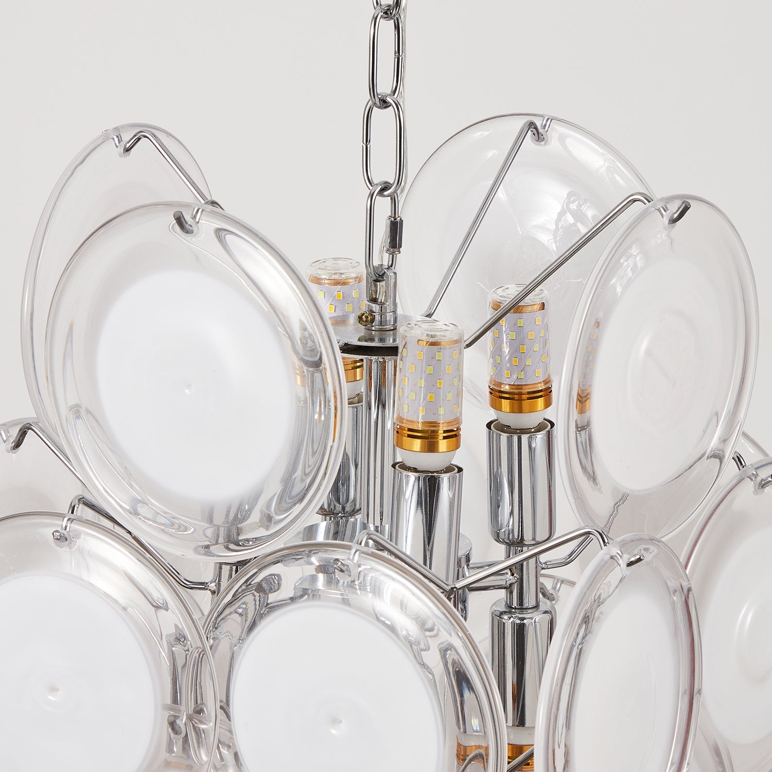 Brunelle Pendant Lamp Polished Glass Elegance - Letslighting