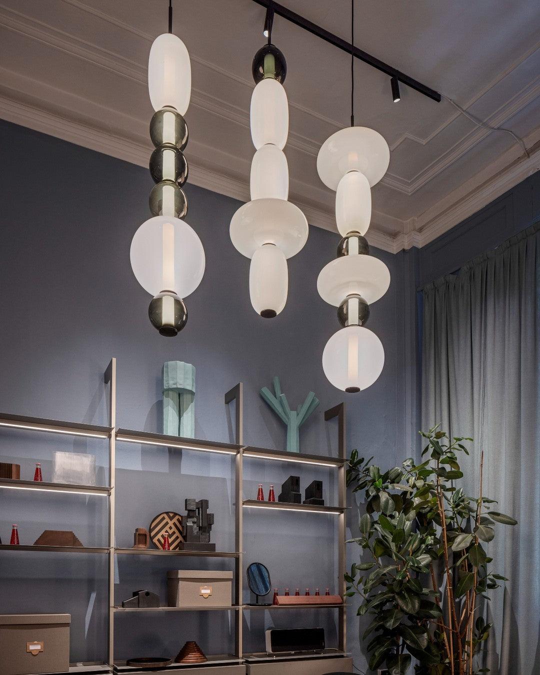 Candied Glass Combo Pendant Light - Blowlighting