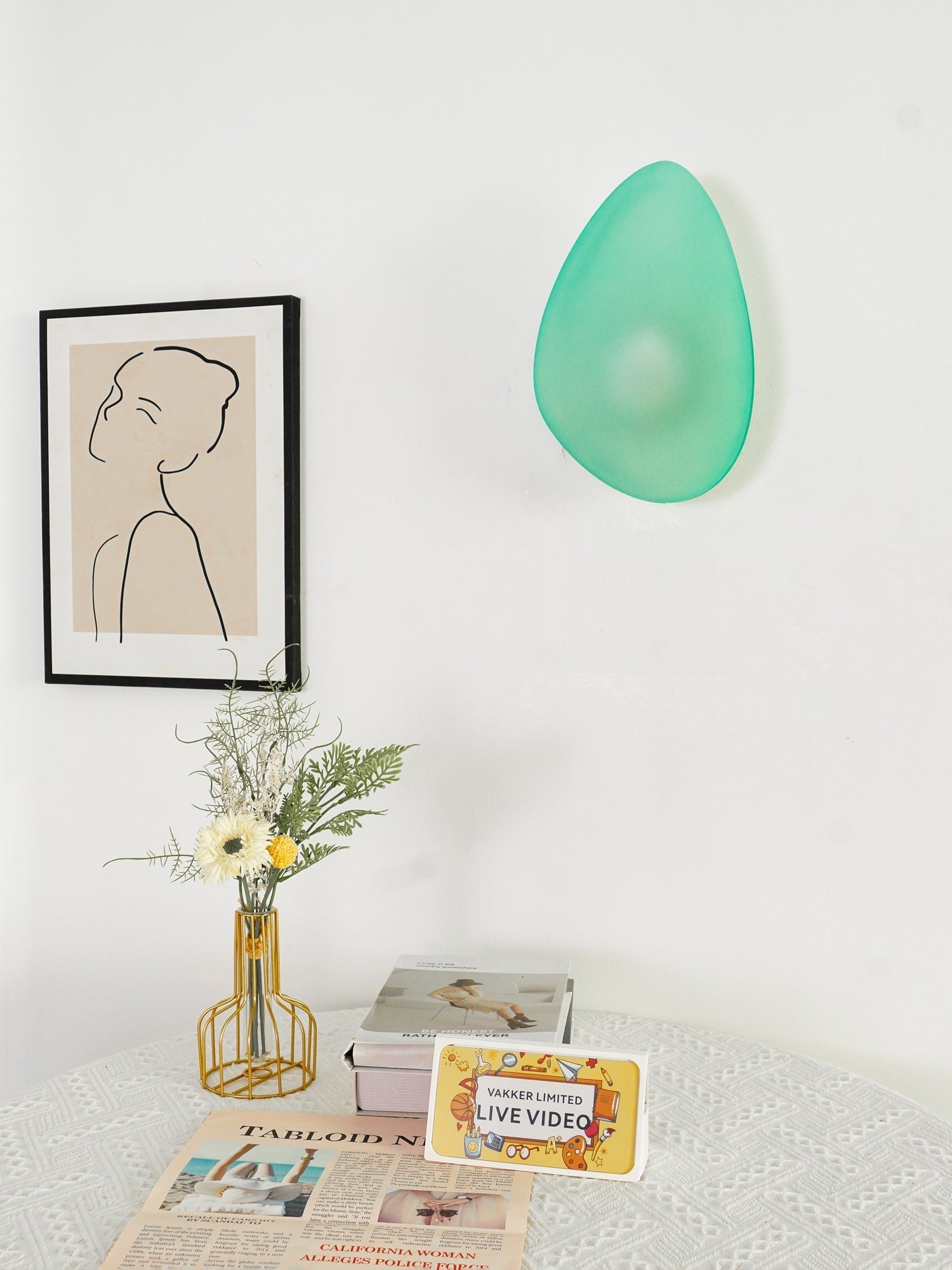Bubble Glass Wall Lamp - Blowlighting