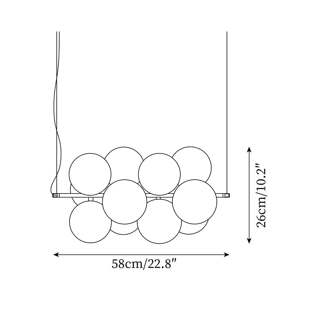 Floaton Bubbles Pendant Light - Letslighting