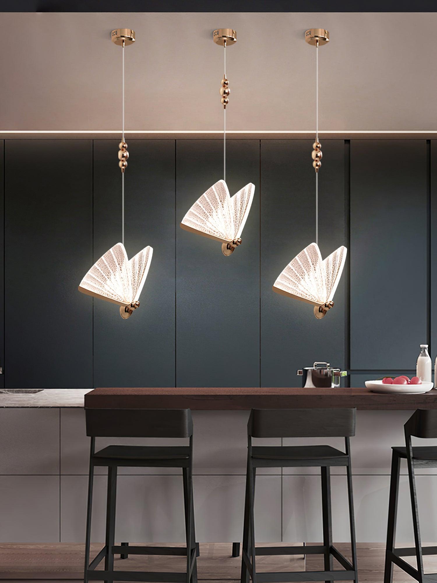 Butterfly Pendant Light - Blowlighting