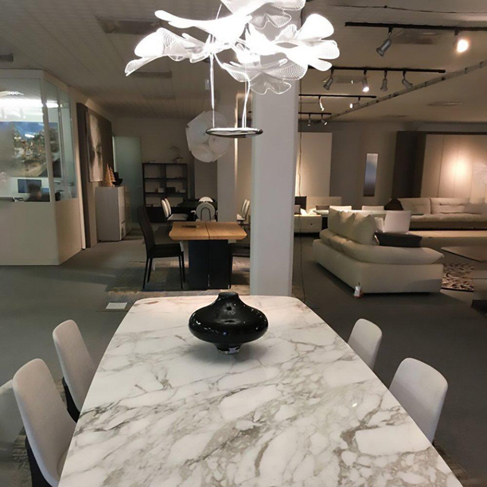 Solara Chandelier Suspension Clear Leaf - Letslighting